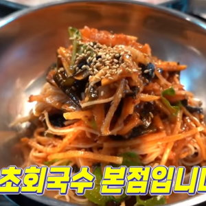 속초회국수