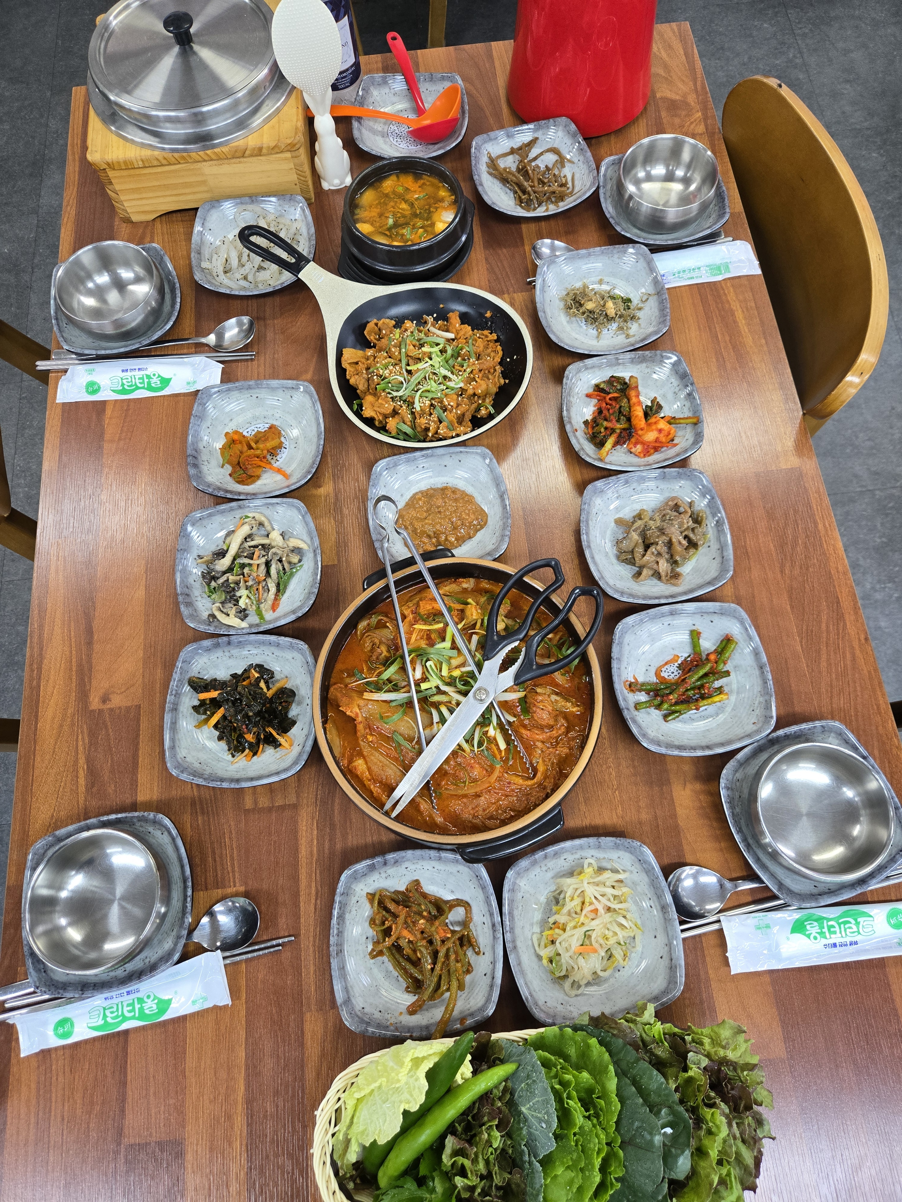전라도밥상 설명사진