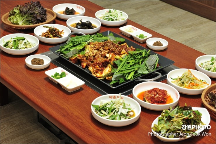 약촌오리숯불양념구이