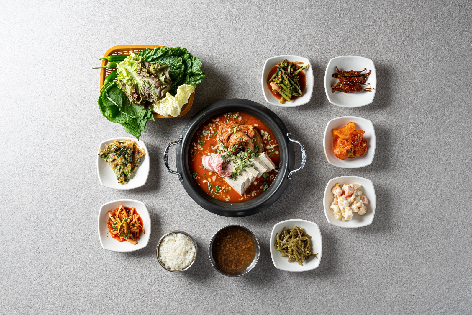 마니산보리쌈밥