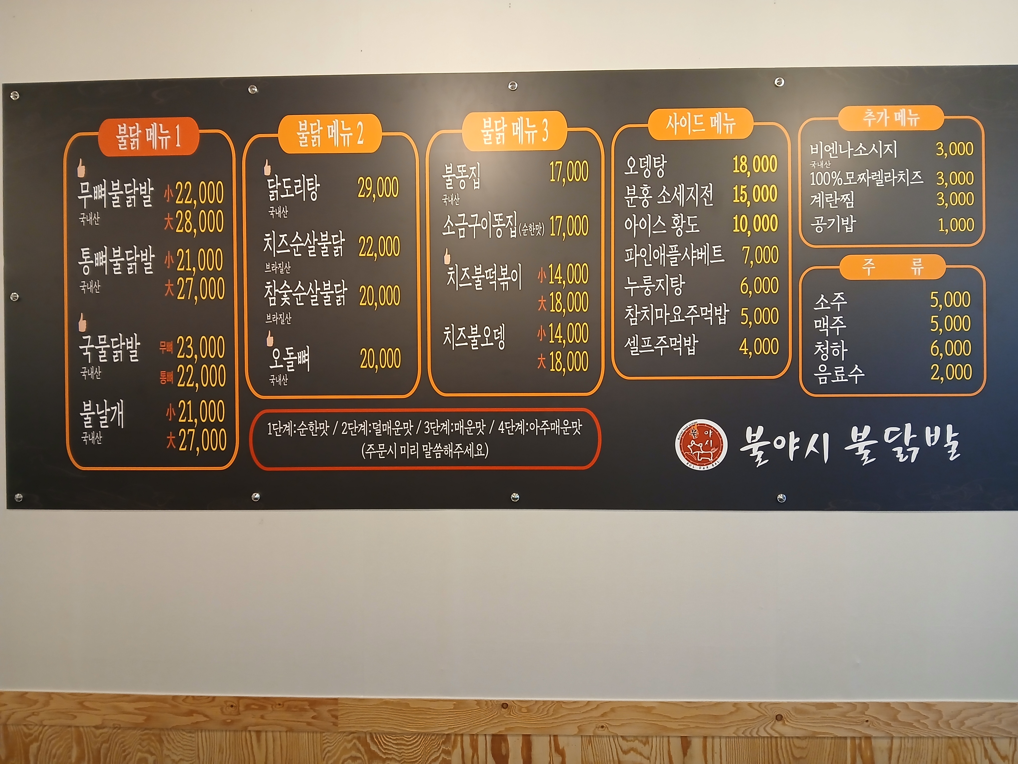 불야시불닭발 [문덕점]
