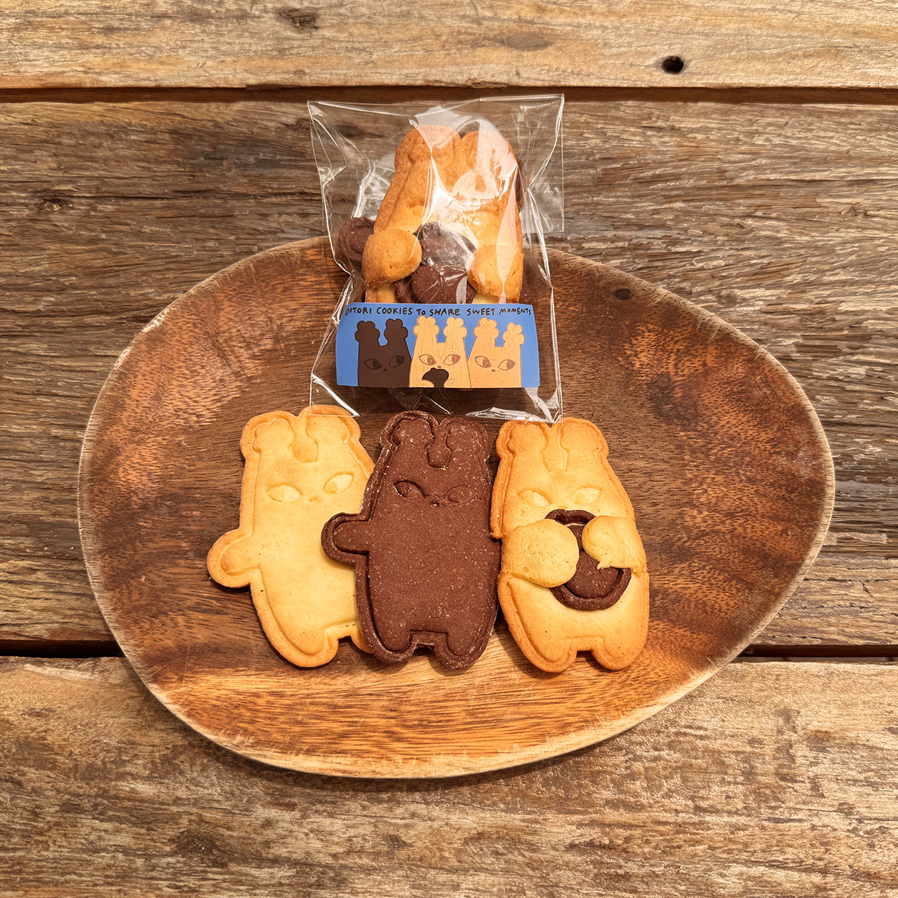 Three Types of Tori Cookies