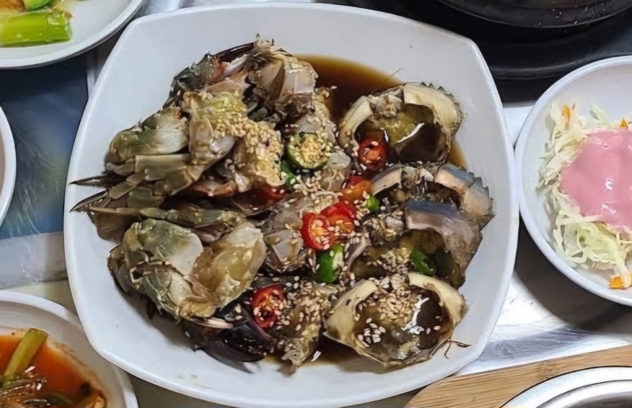 창리꽃게장굴밥집