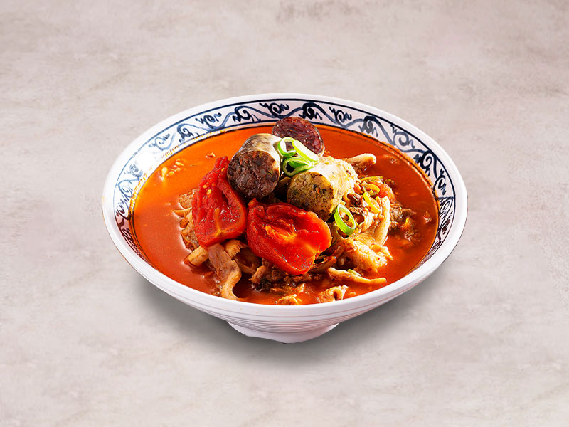 토마토순대국