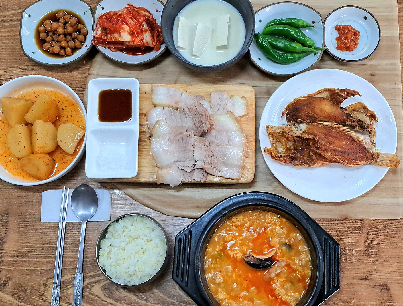 조선옥순두부정식 제주공항본점