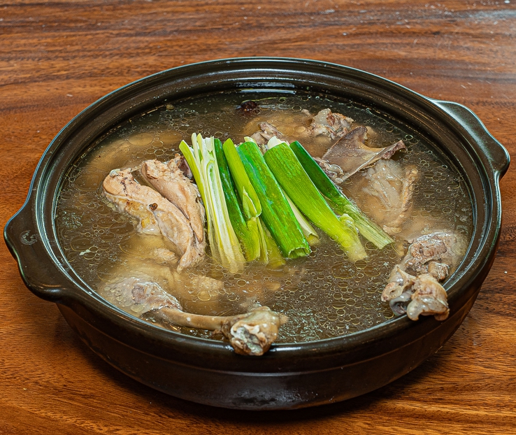 한방 녹두 토종닭 백숙