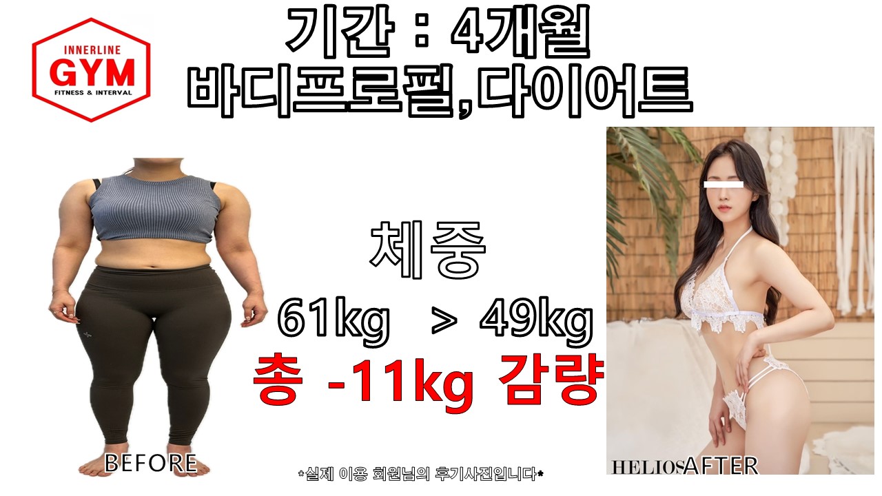 이너라인 짐 PT 군자점 내부 또는 관련 모습