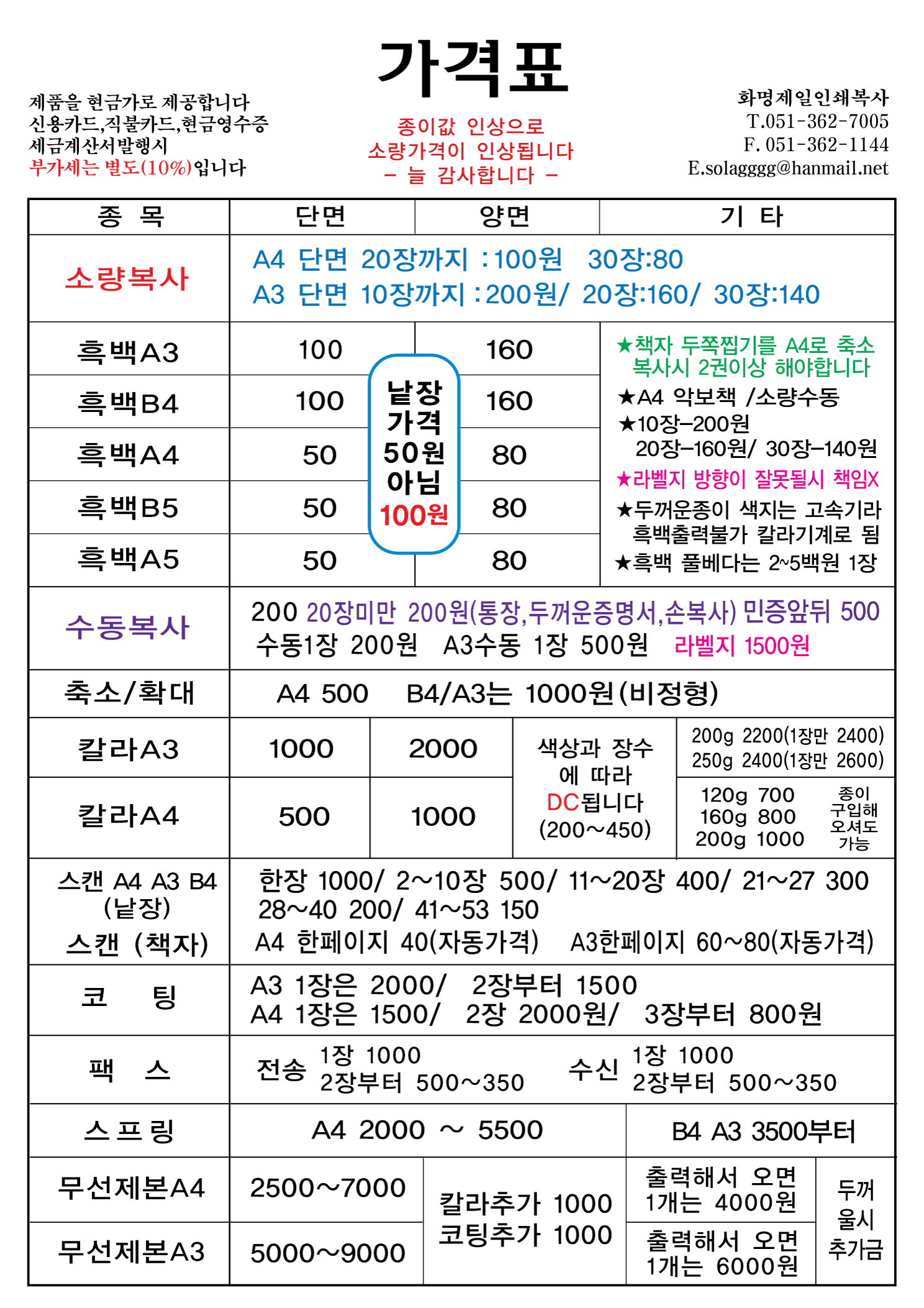 화명제일인쇄복사