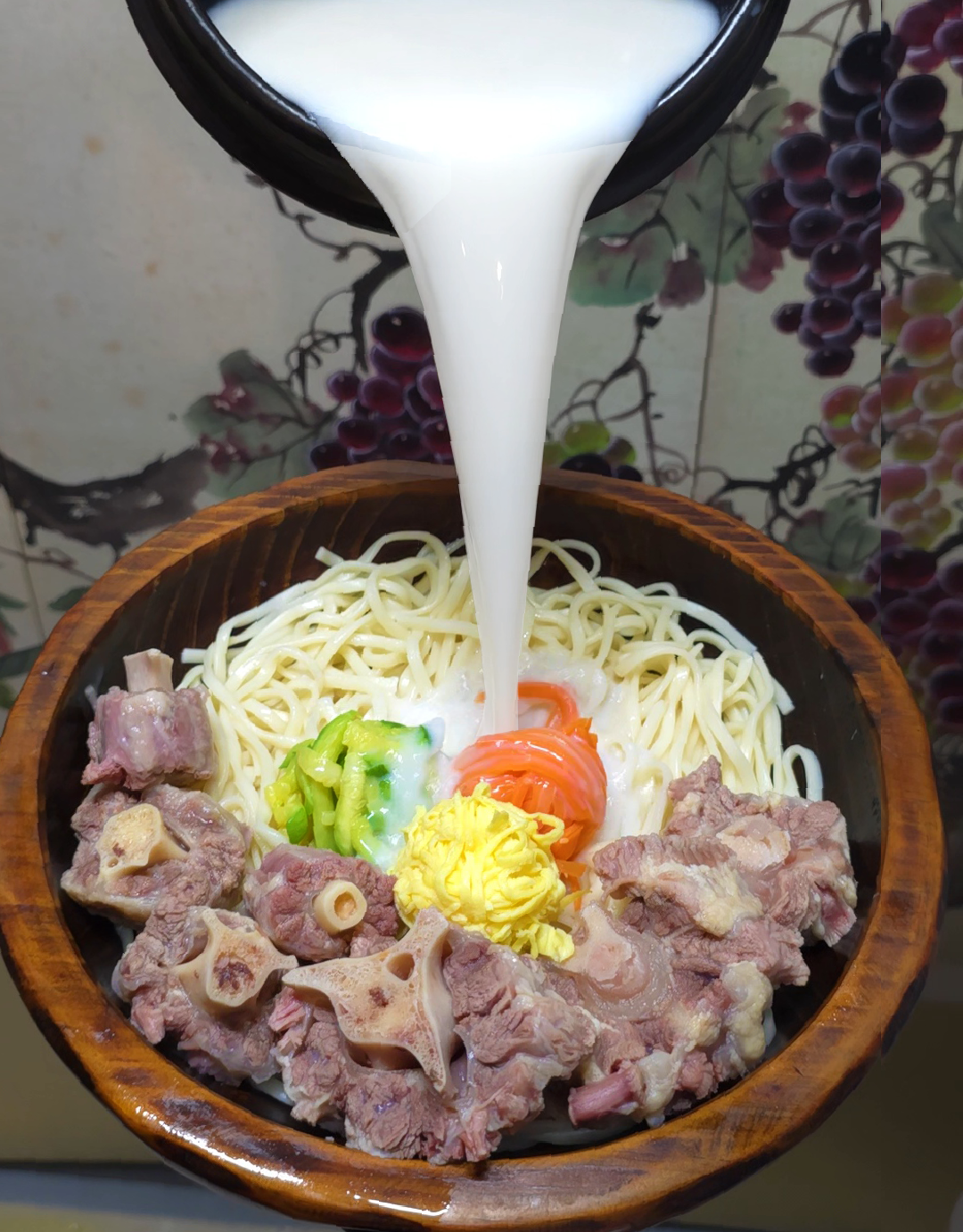 소꼬리사골칼국수