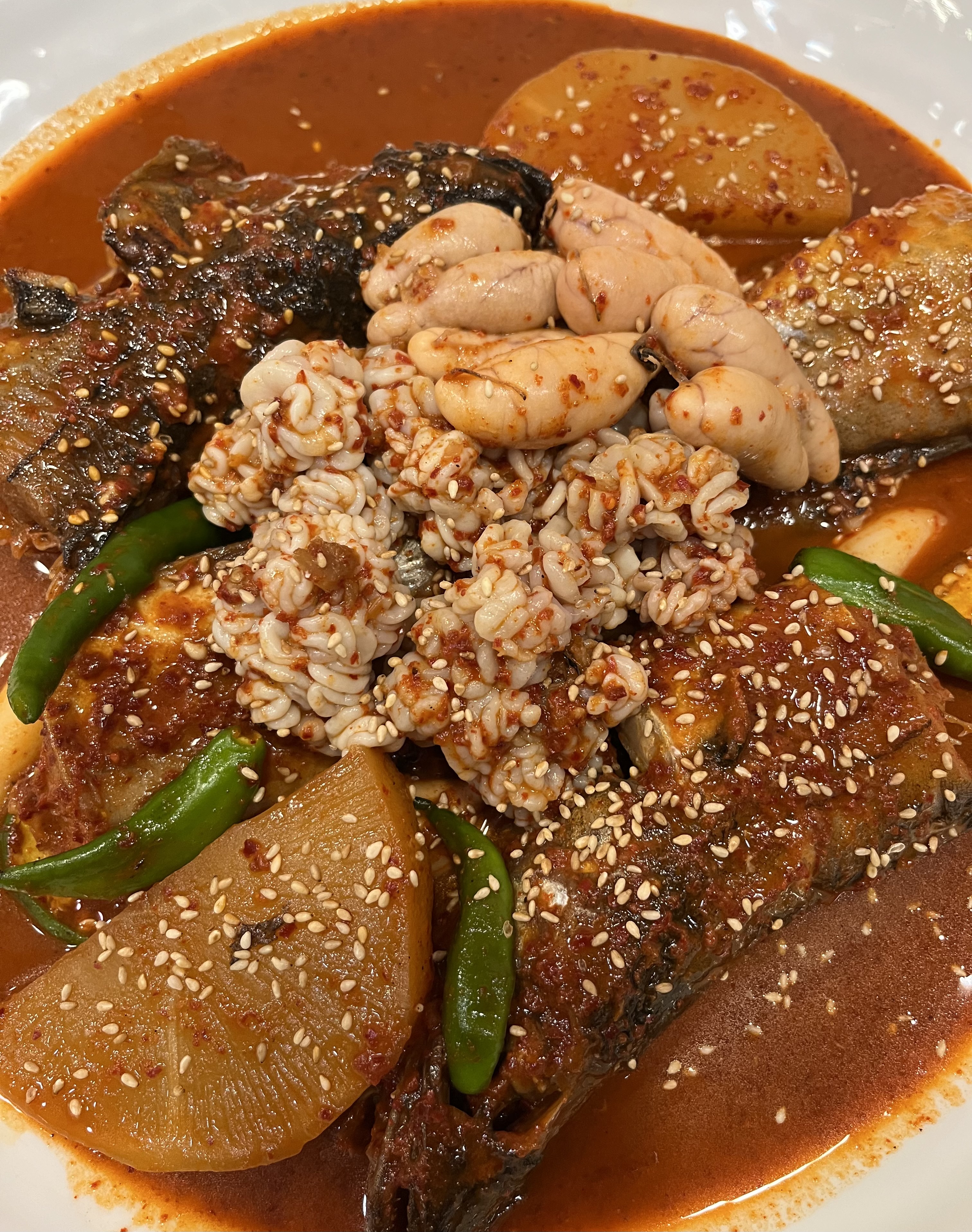 또바기명태조림