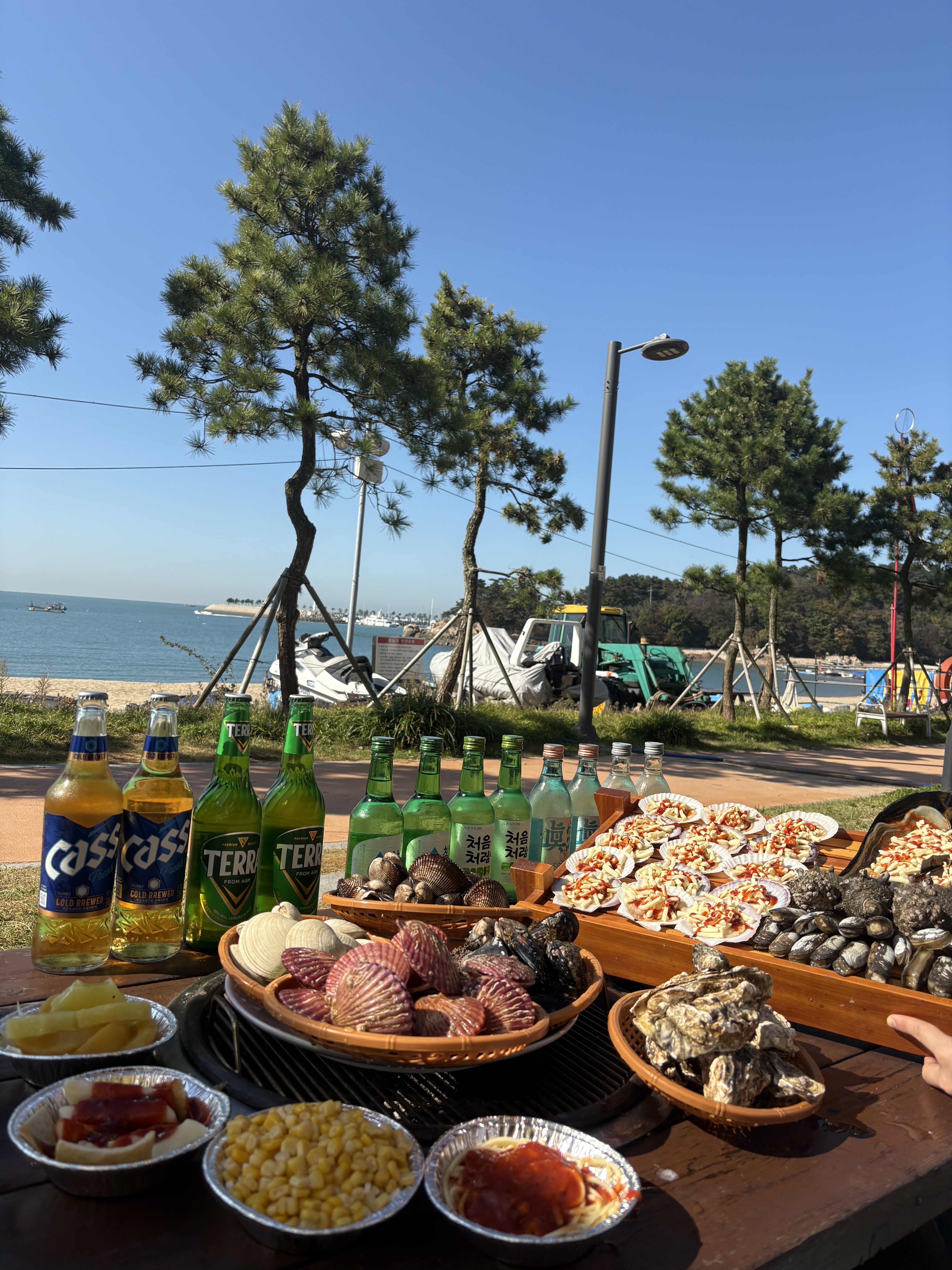 을왕리 조개구이 킹 내부 또는 관련 모습
