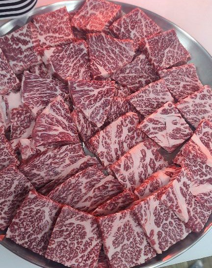 한우검정돼지 정육식당