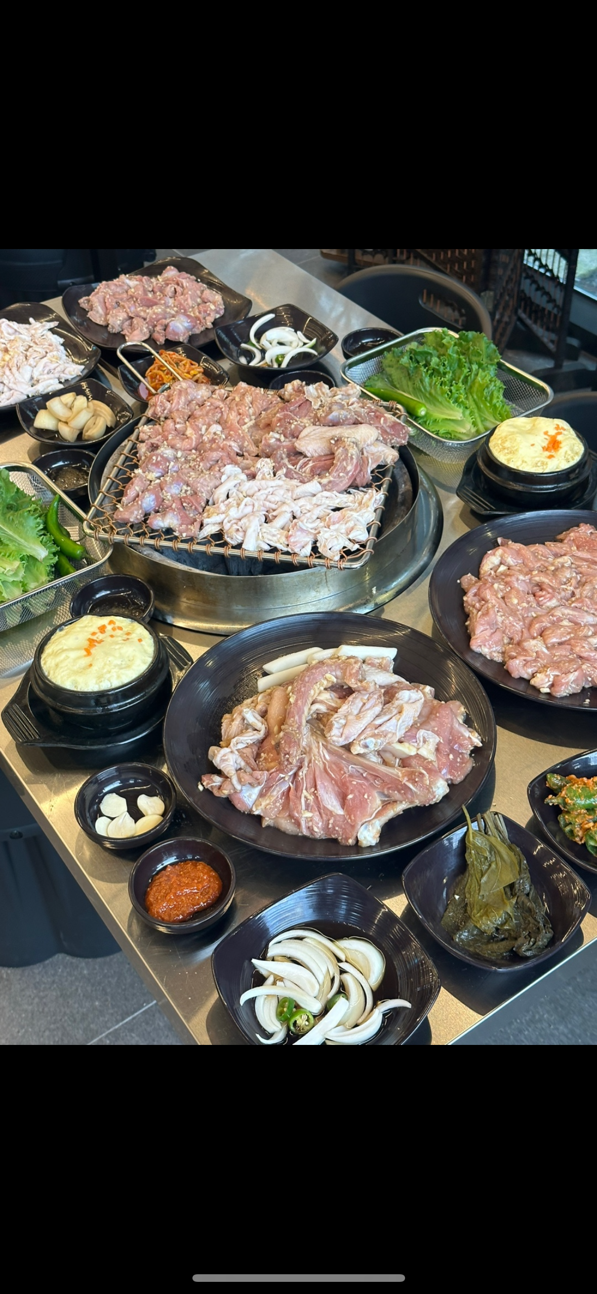 여수강촌토종닭숯불구이