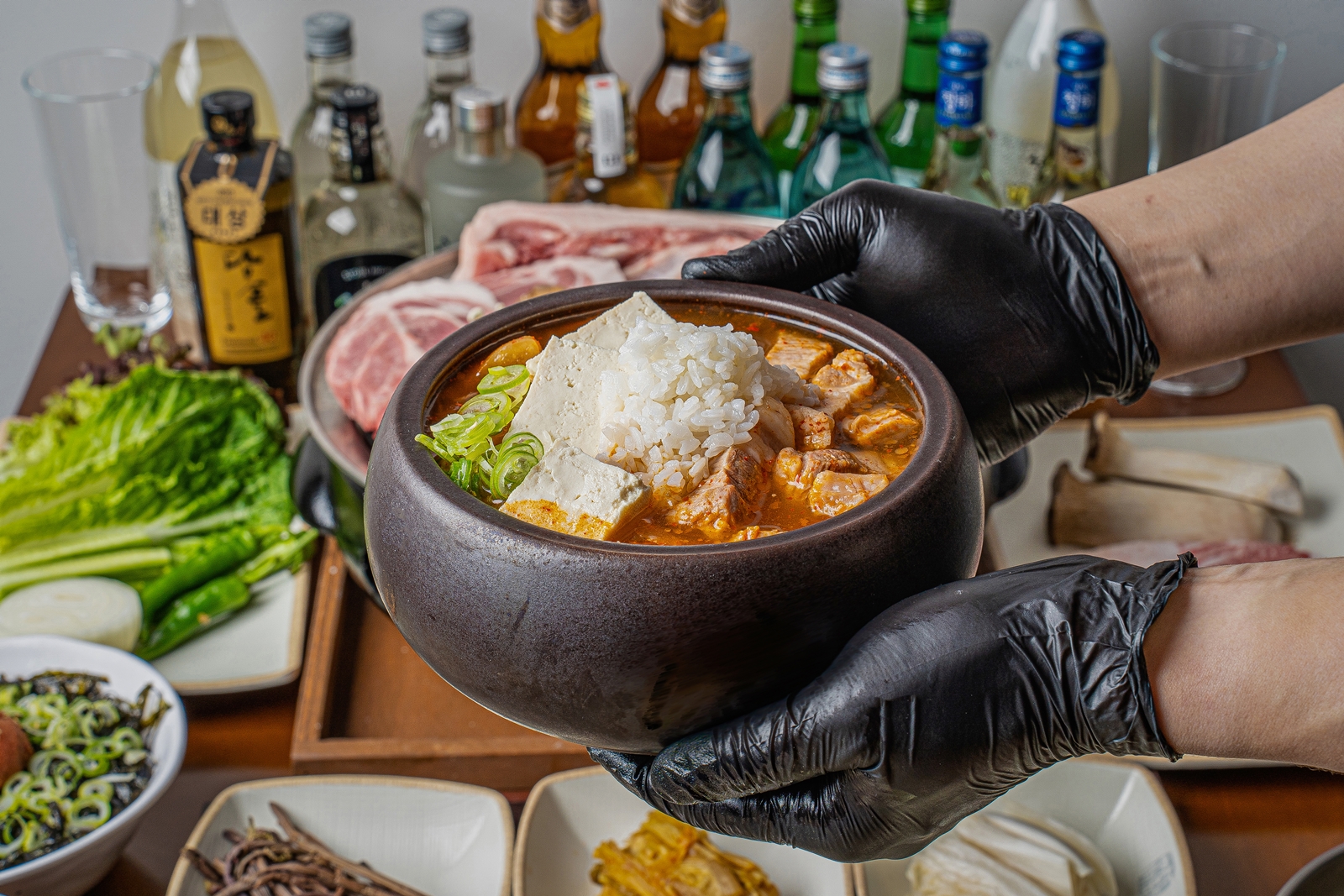 촌 된장술밥
