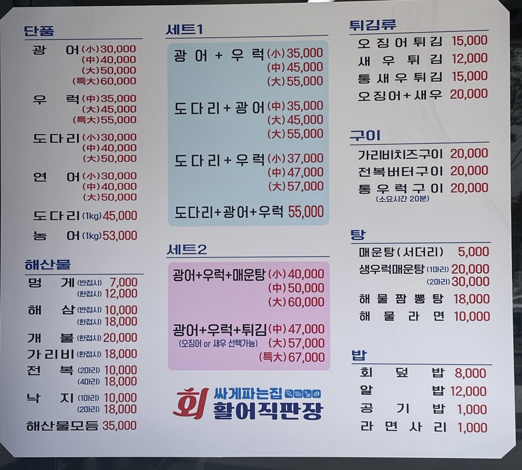 활어직판장