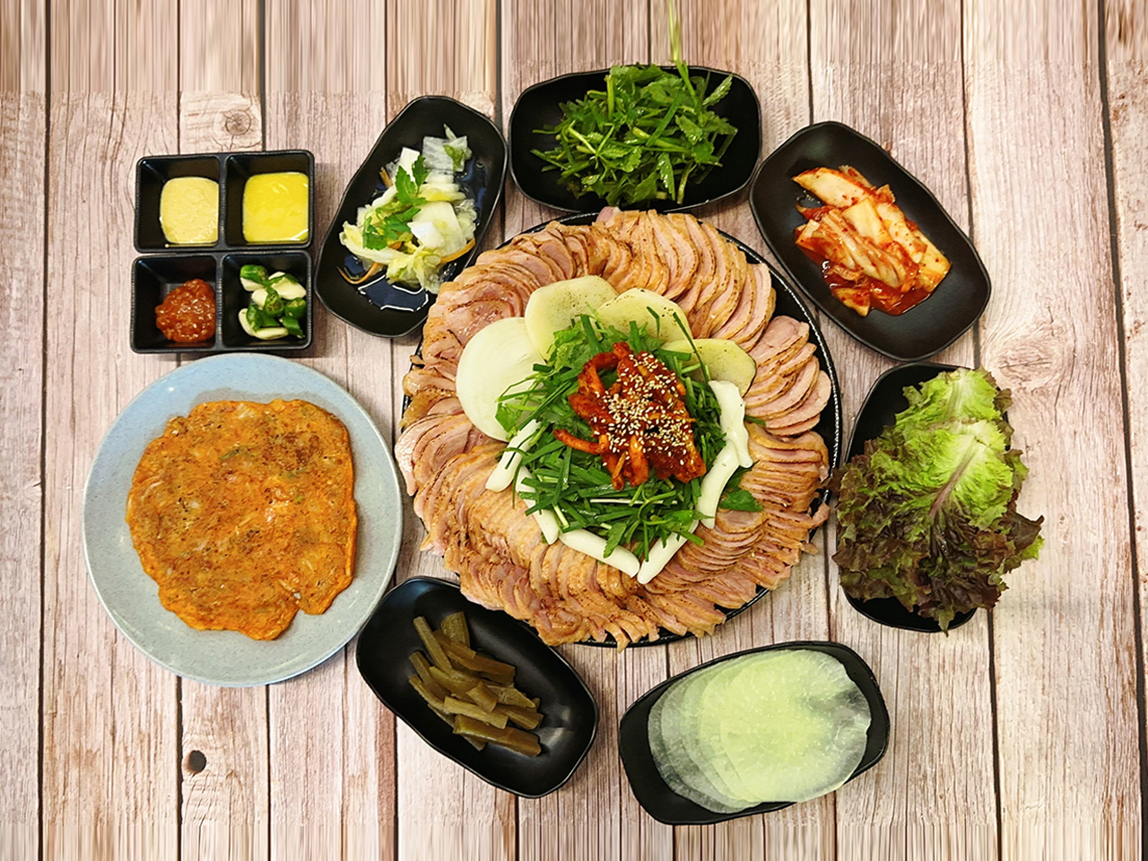 황금산오리구이