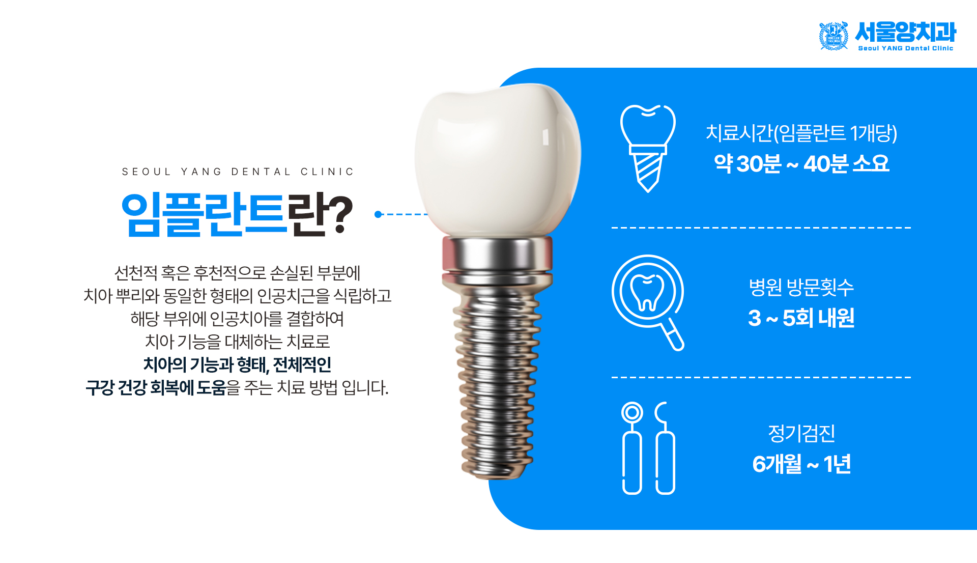 서울양치과의원 양재 대표 이미지