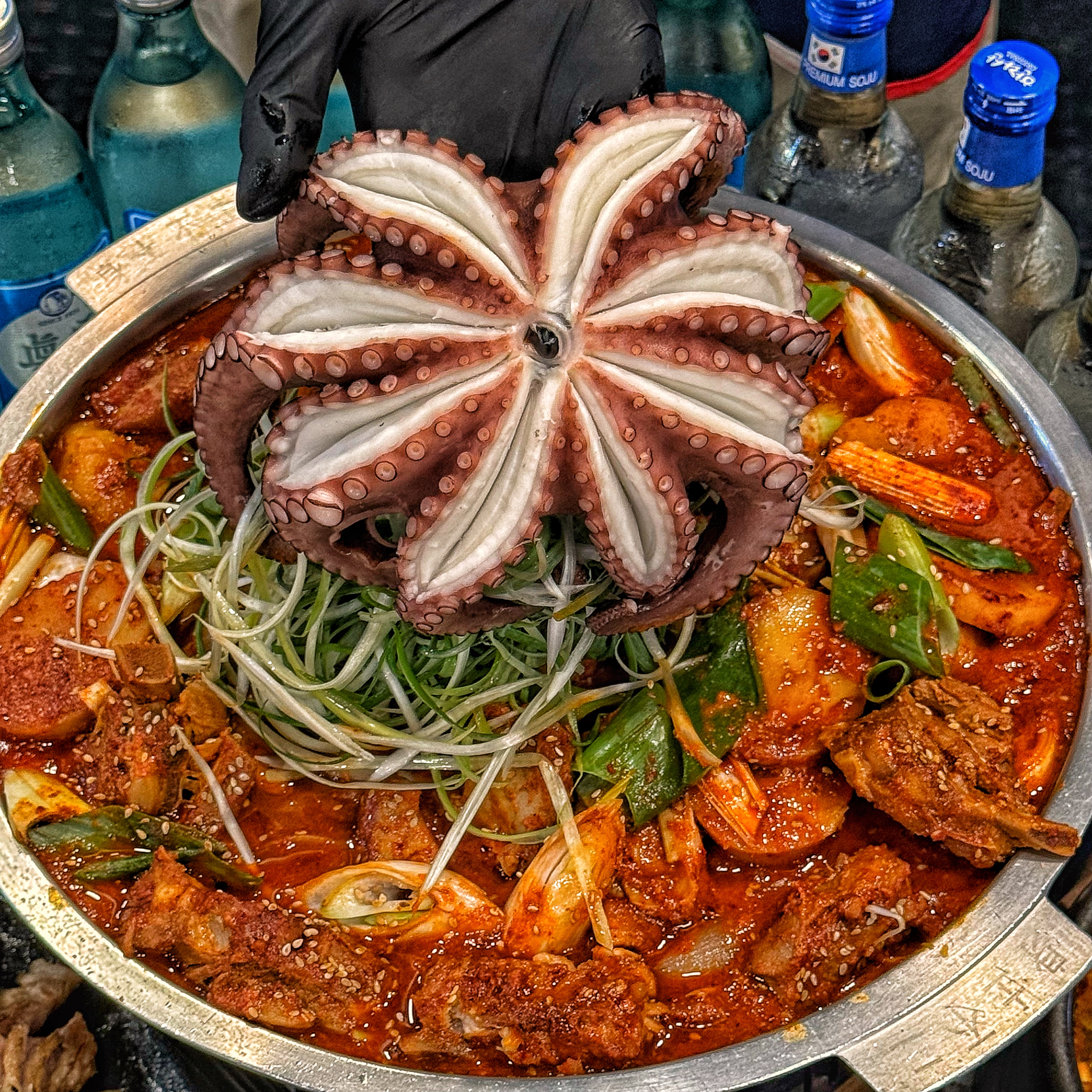 중문흑돼지 매운갈비찜 동호갈비