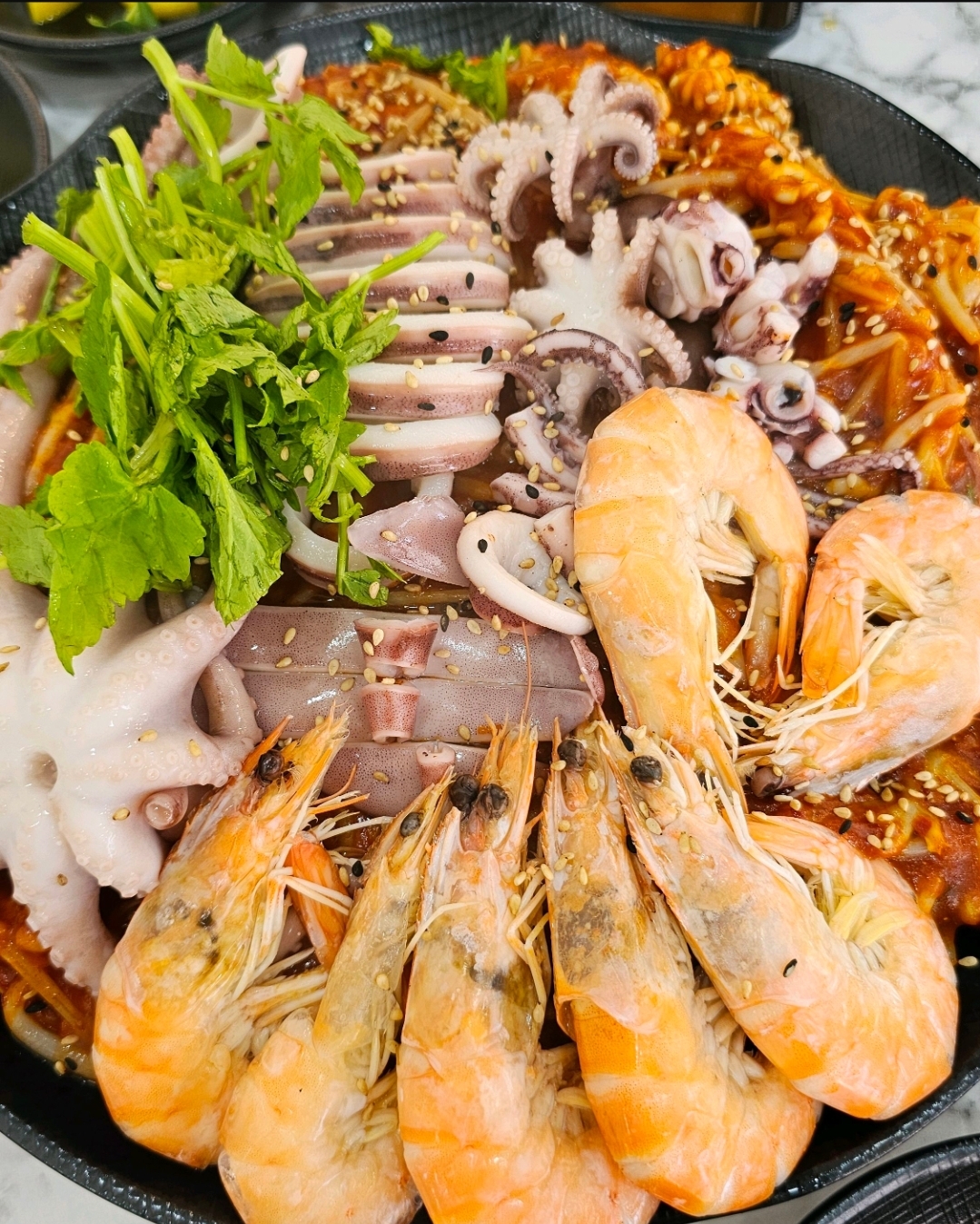물텀벙아구찜 기지시점
