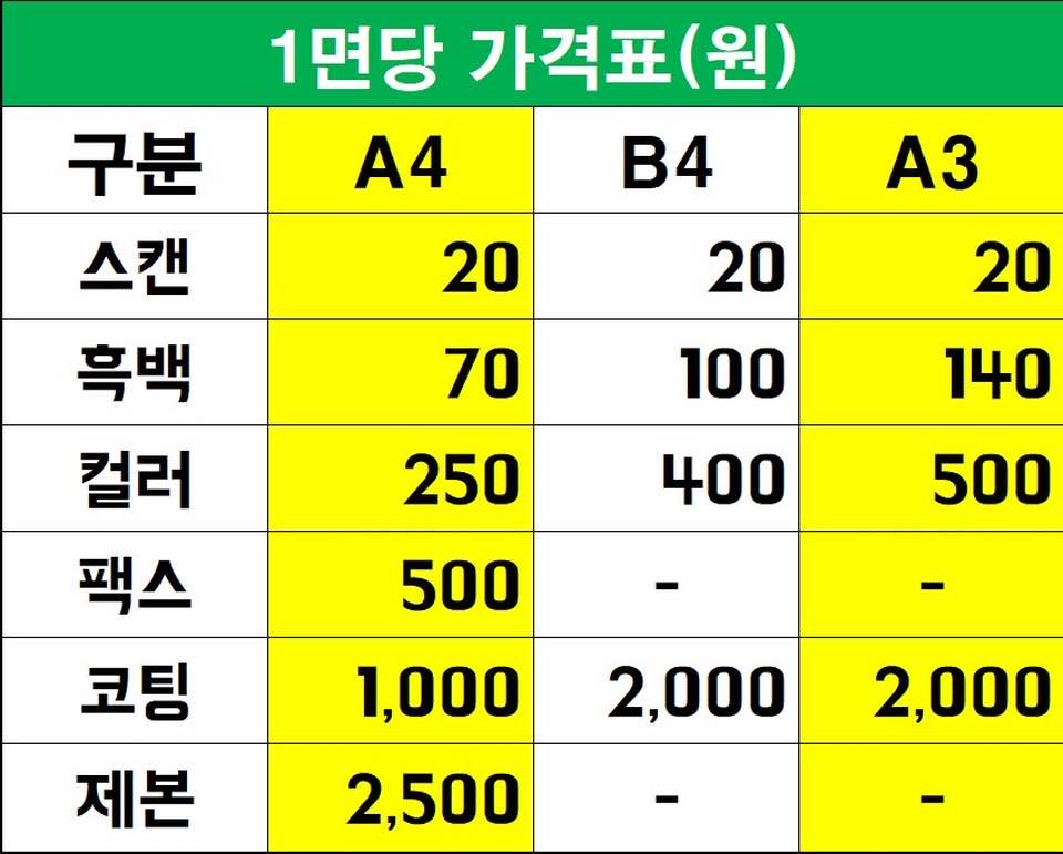 로켓프린트 잠실엘스점