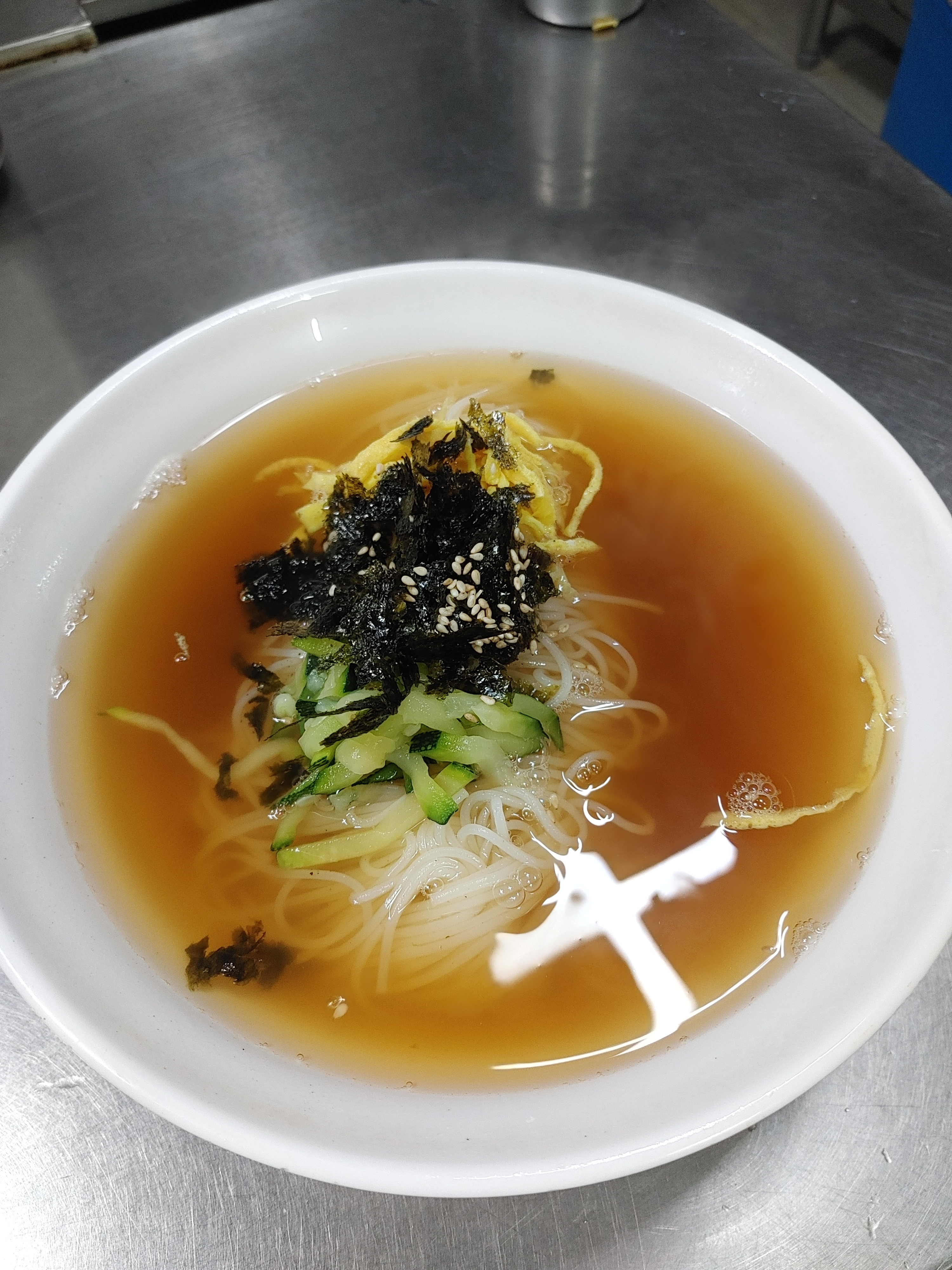 멸치국수