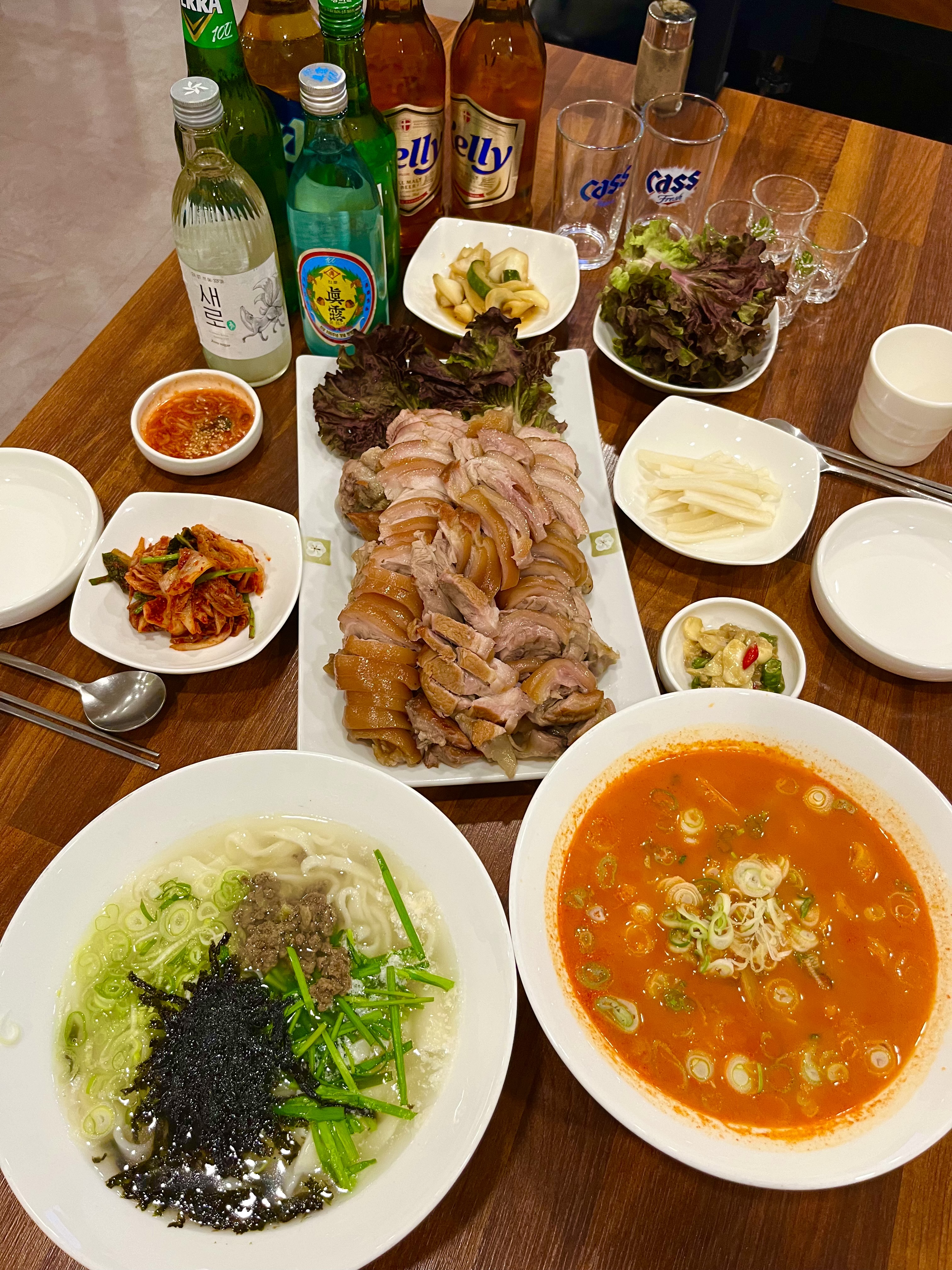 명족발 진칼국수
