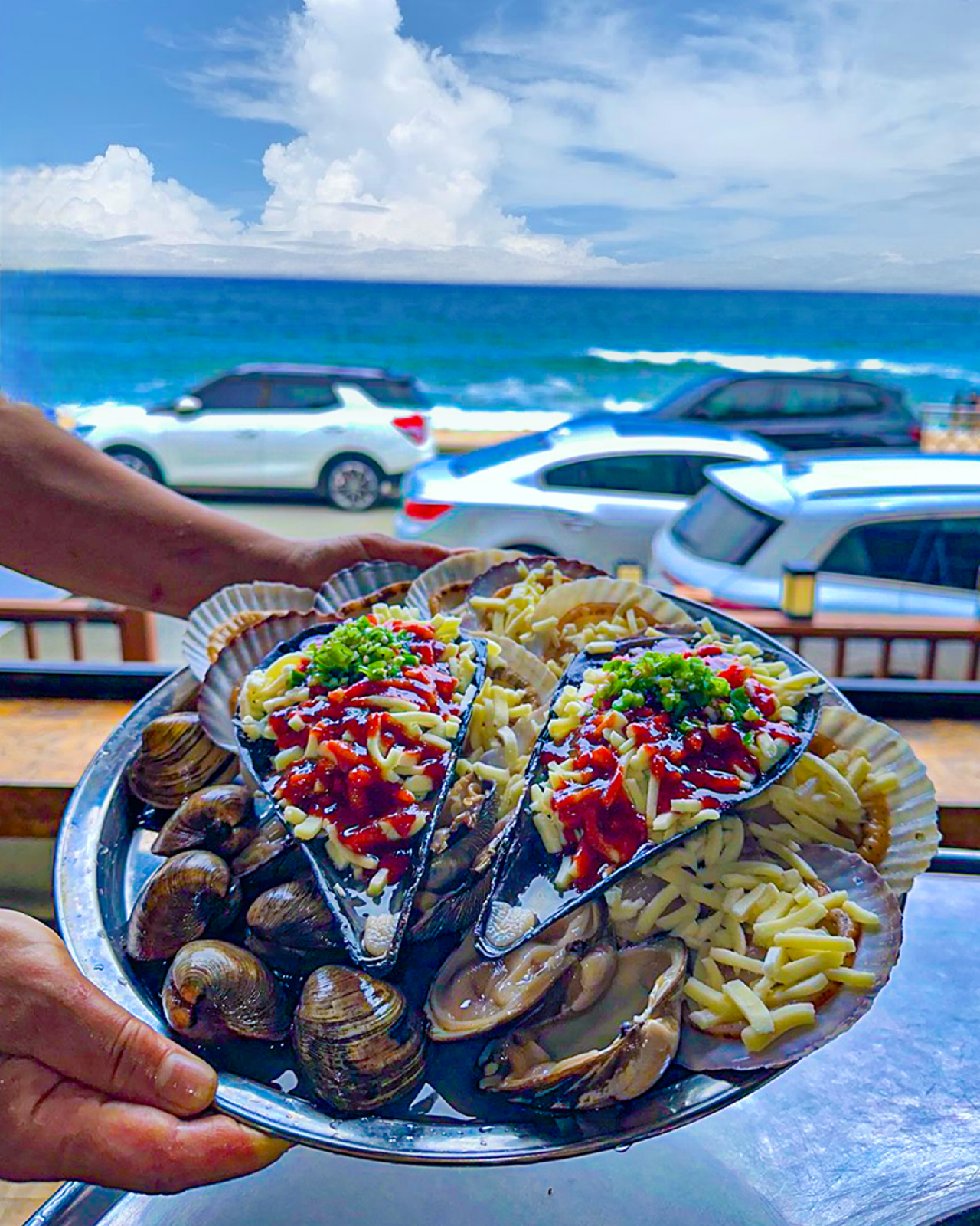 강릉조개구이 불티조개구이