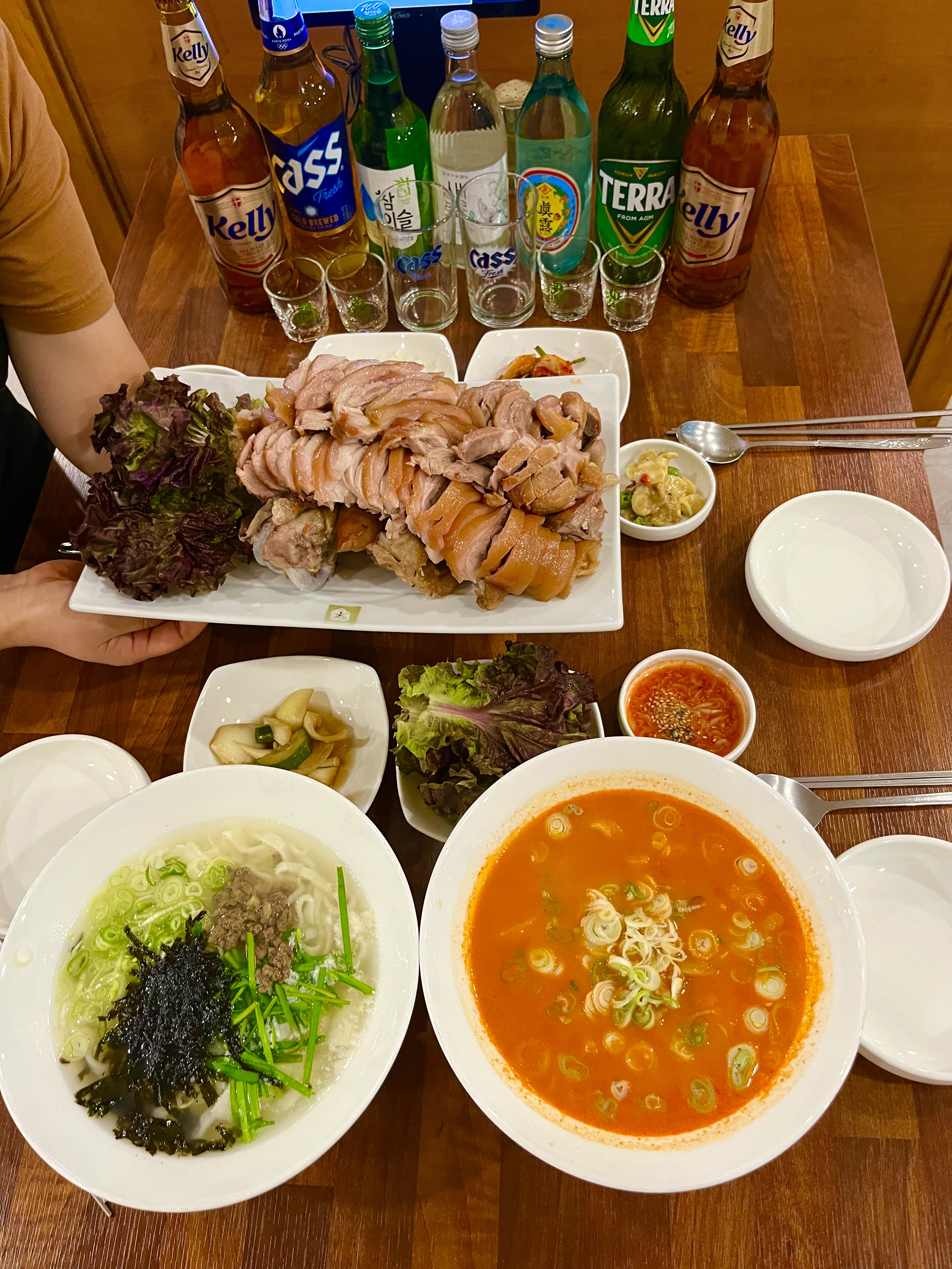 명족발 진칼국수