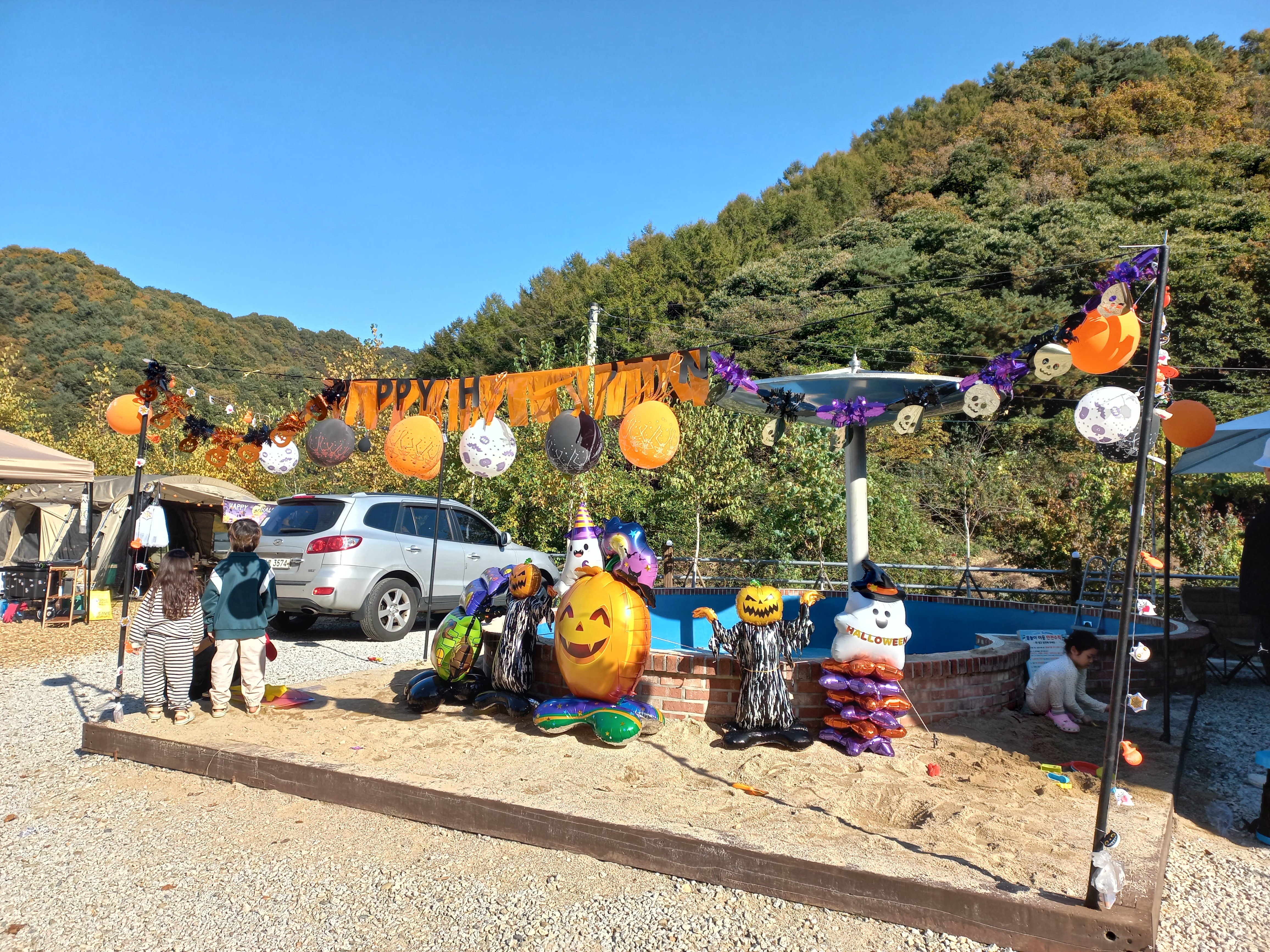 아이월관광농원 캠핑장