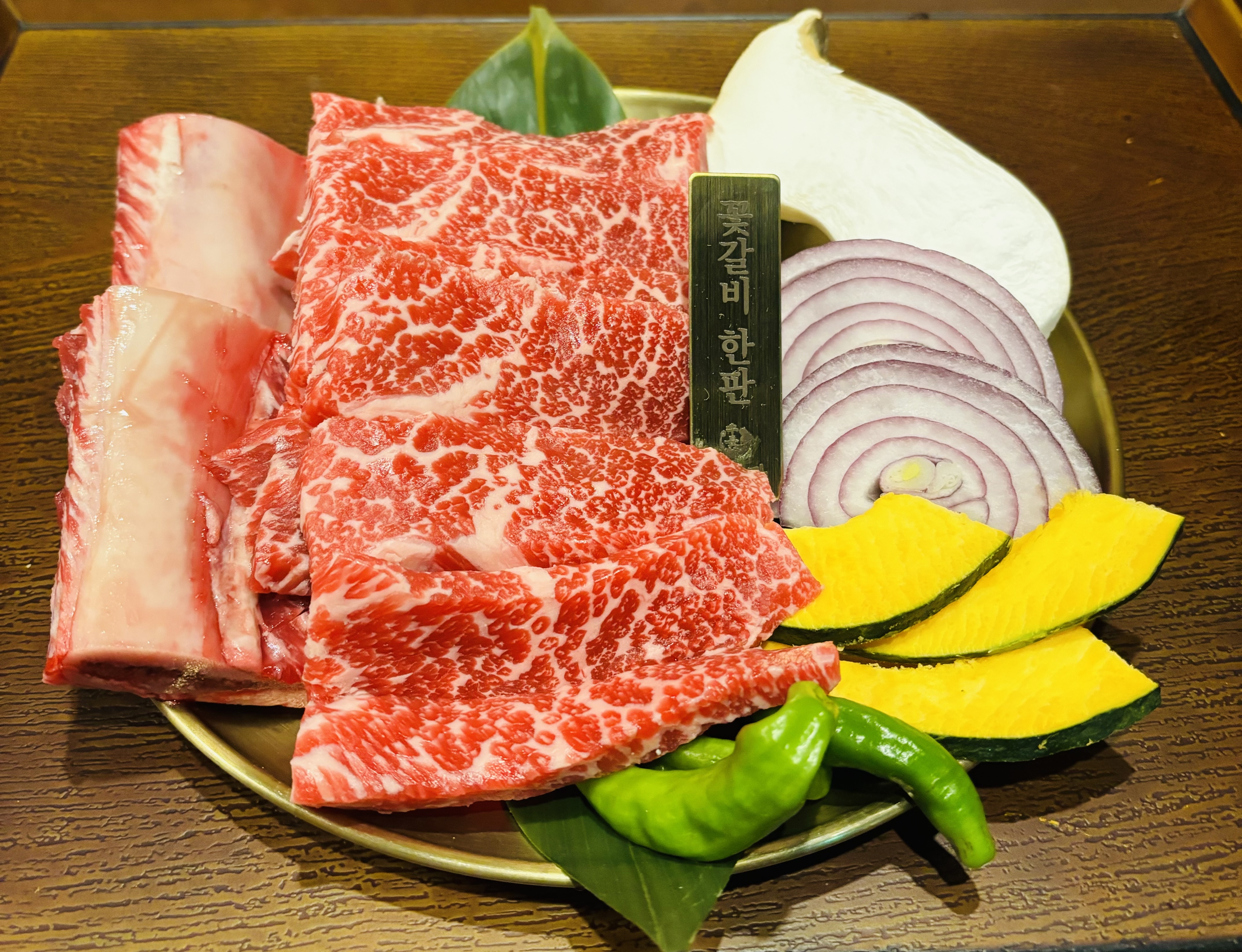 꽃갈비 500g(뼈 무게 포함)