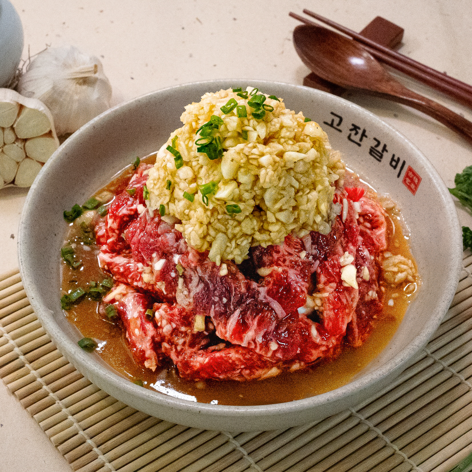 마늘 양념갈비 (200g)
