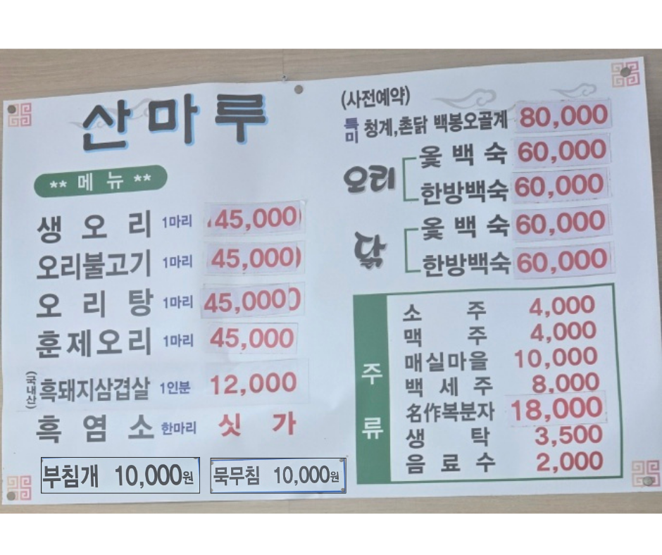 산마루