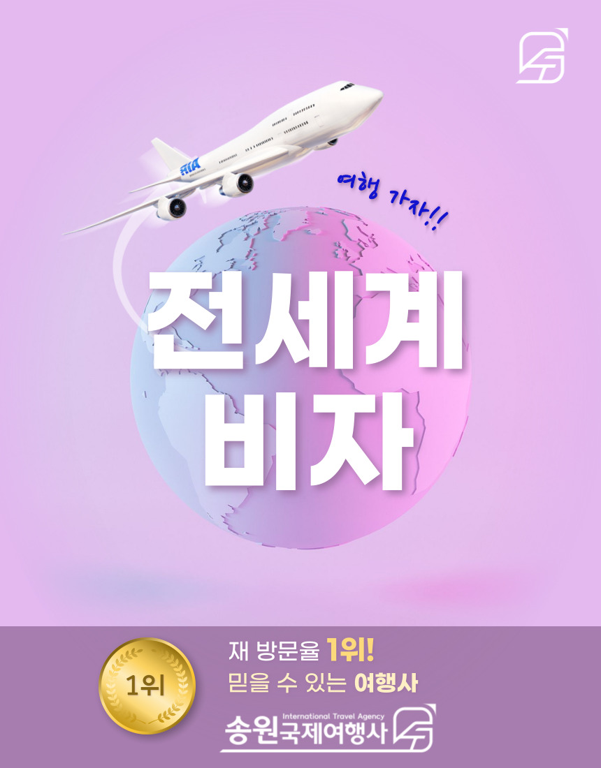 송원국제여행사 대만비자 일본비자