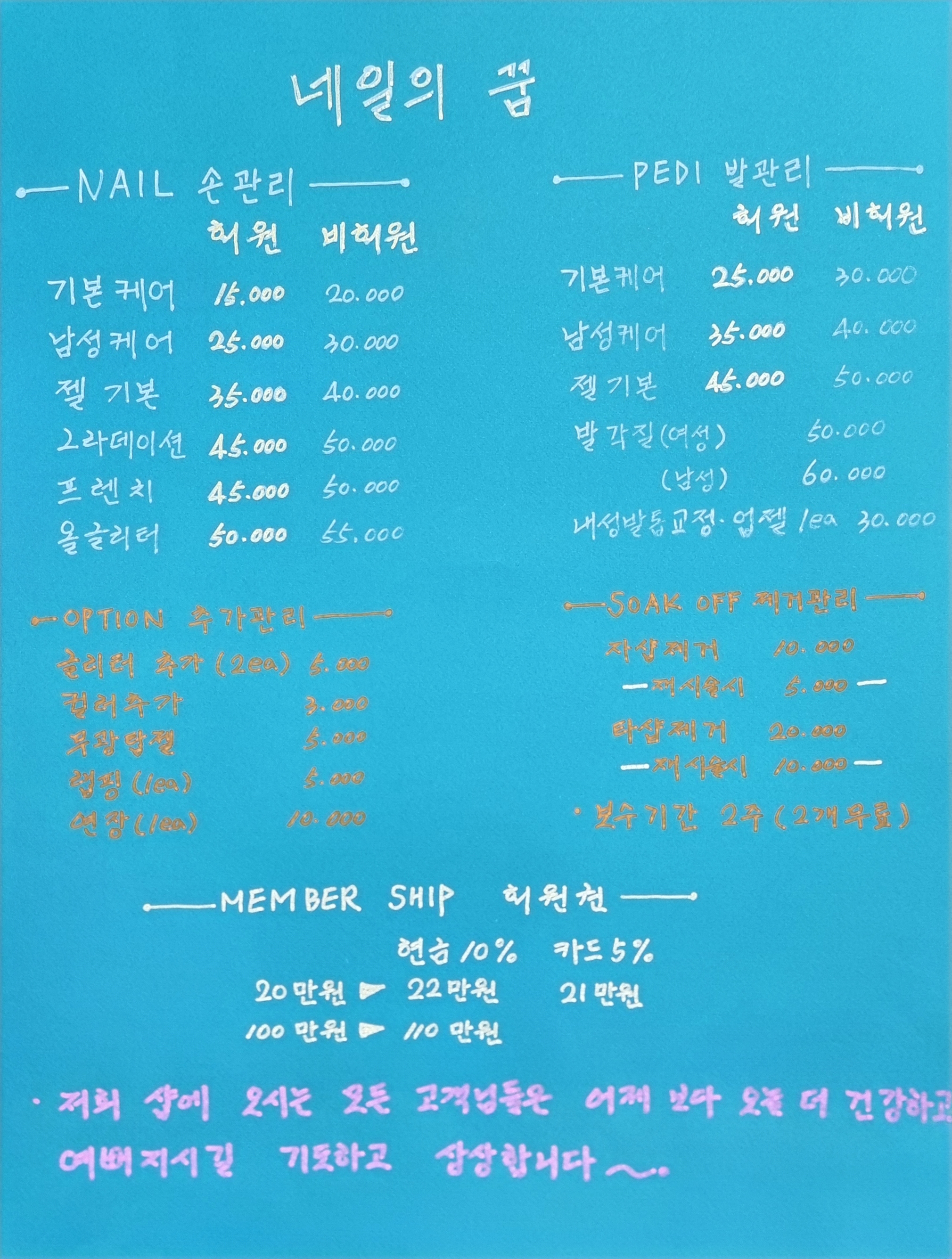 네일의 꿈
