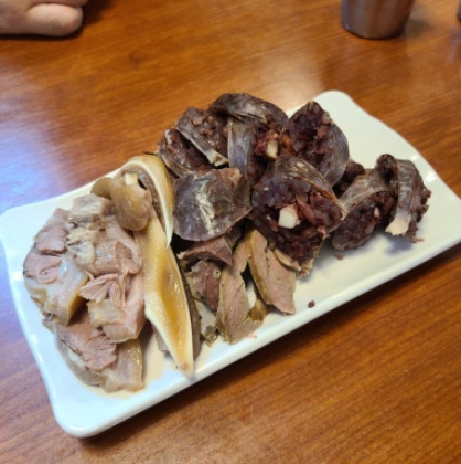 송화진순대국
