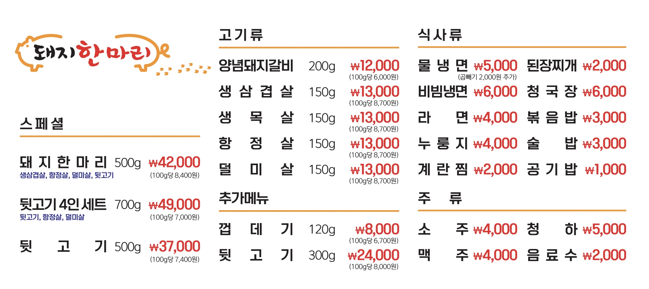 돼지한마리