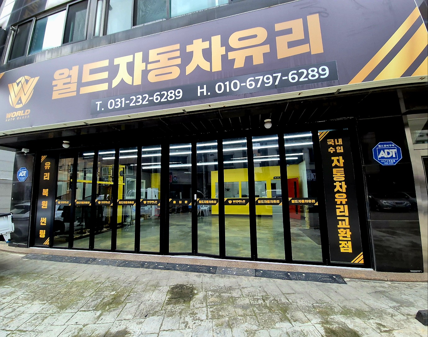 월드 자동차유리
