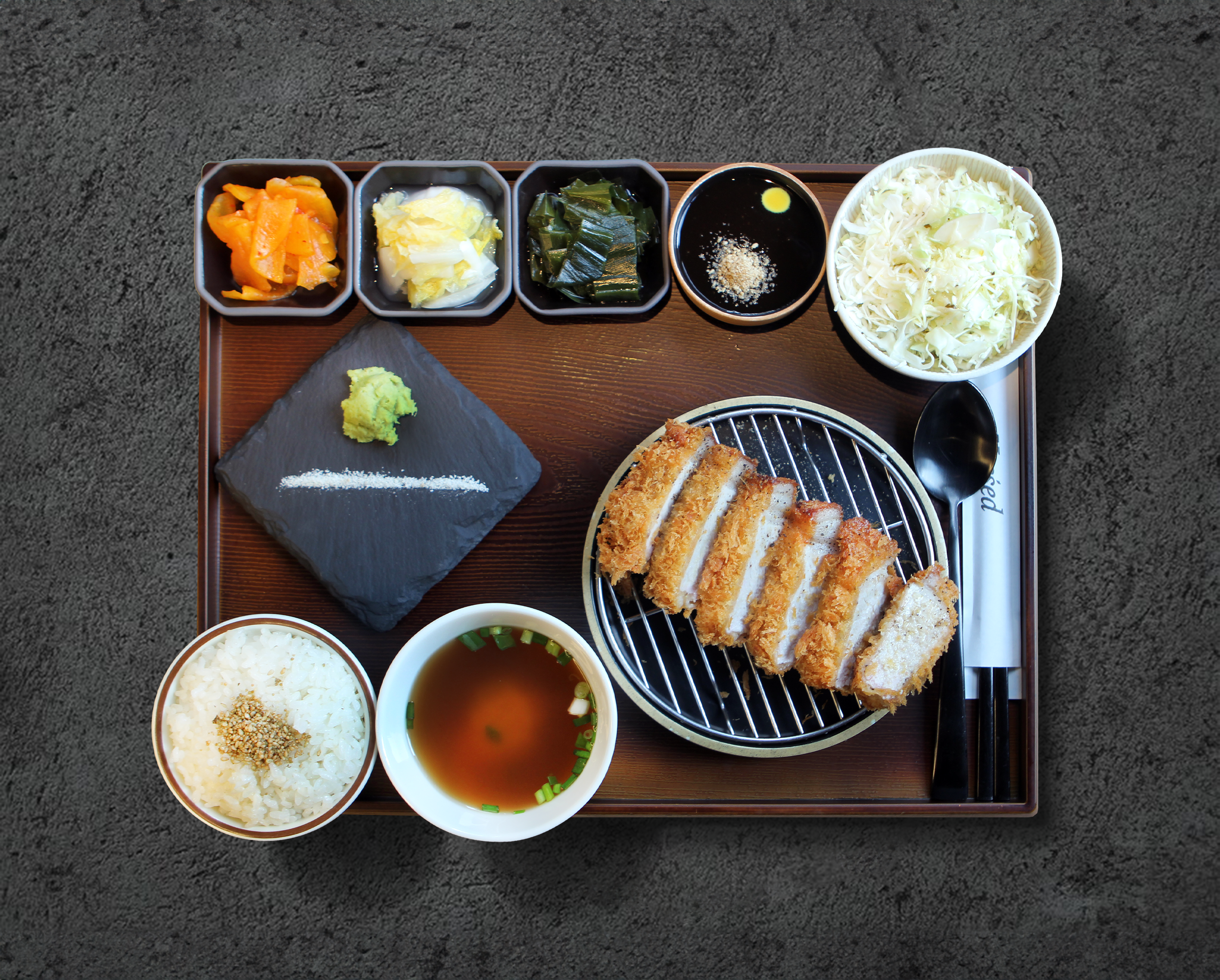 등심 카츠 정식