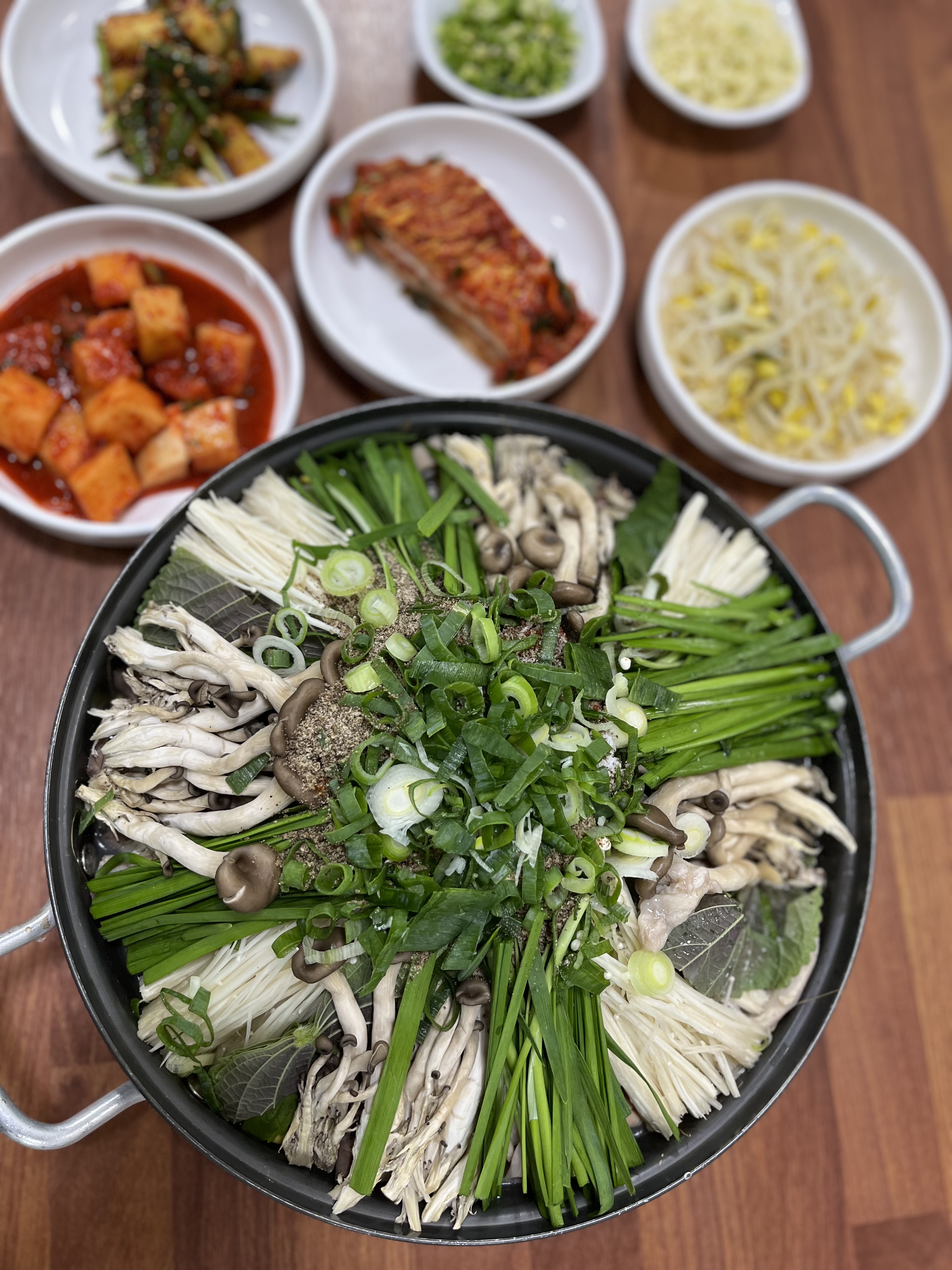 늘솔길순대국