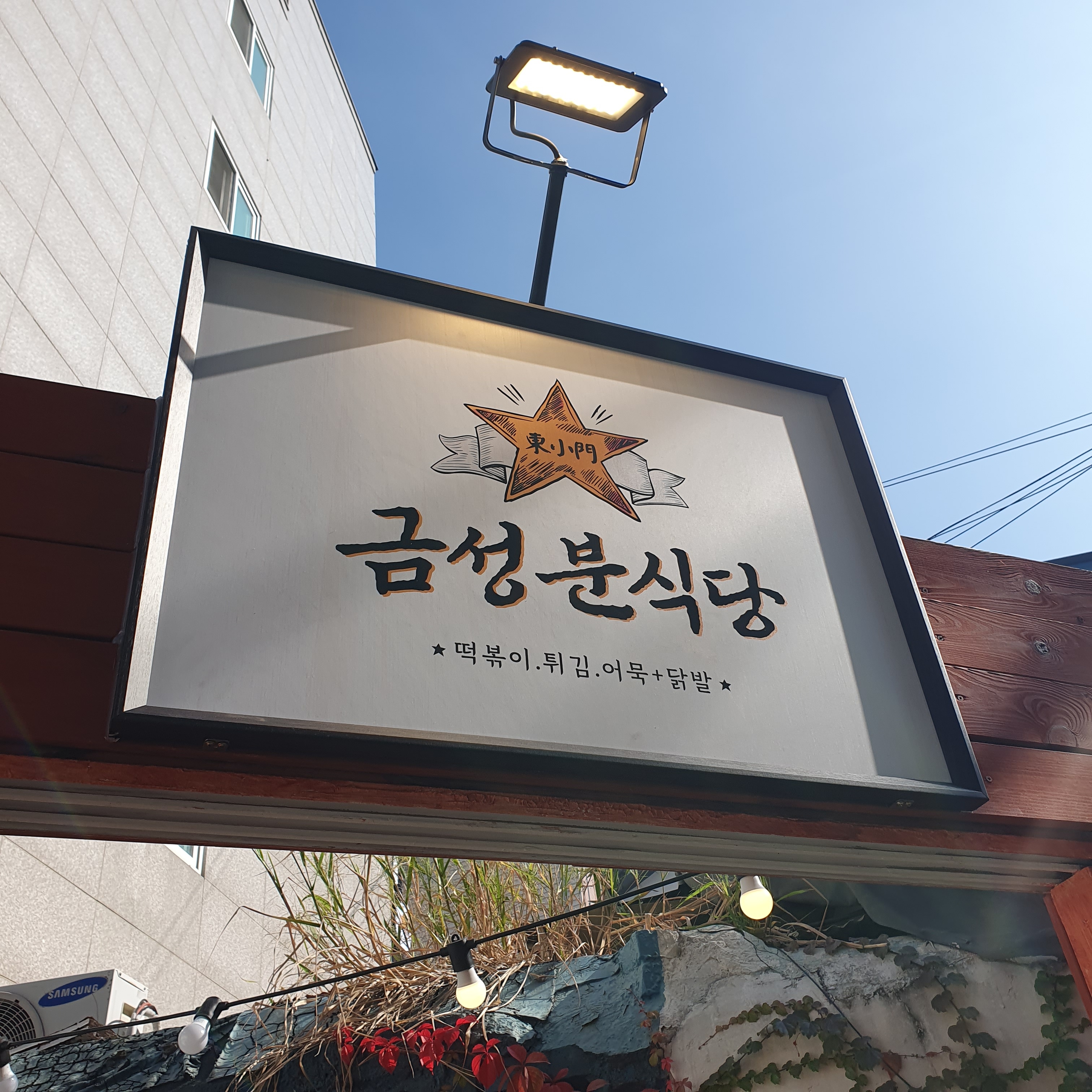 금성분식당