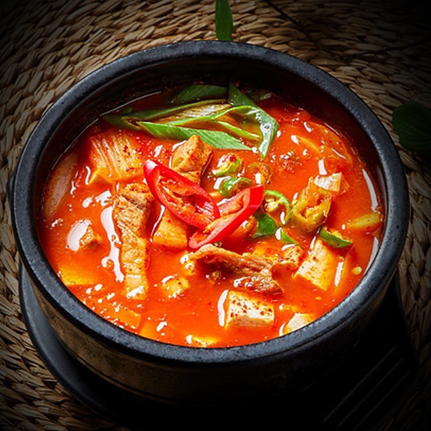 토종흑돼지김치찌개(공기밥포함)