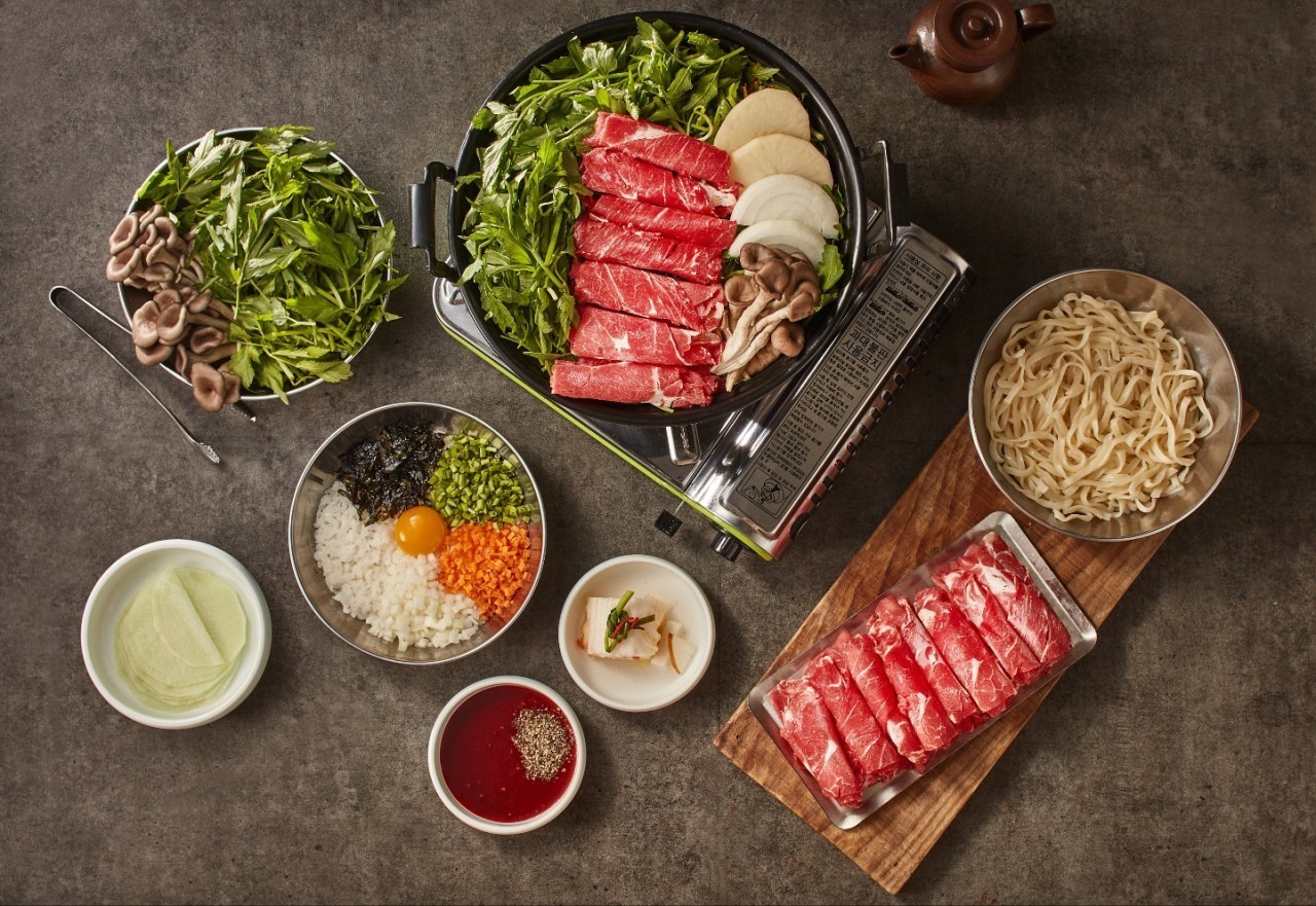 미나리 샤브샤브 평일점심(얼큰,맑은)