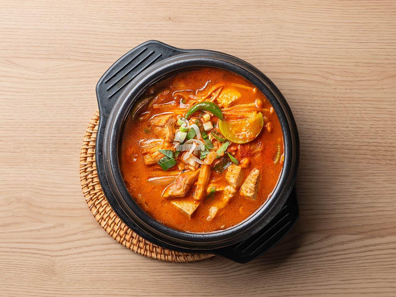 고추장호박찌개(점심메뉴)