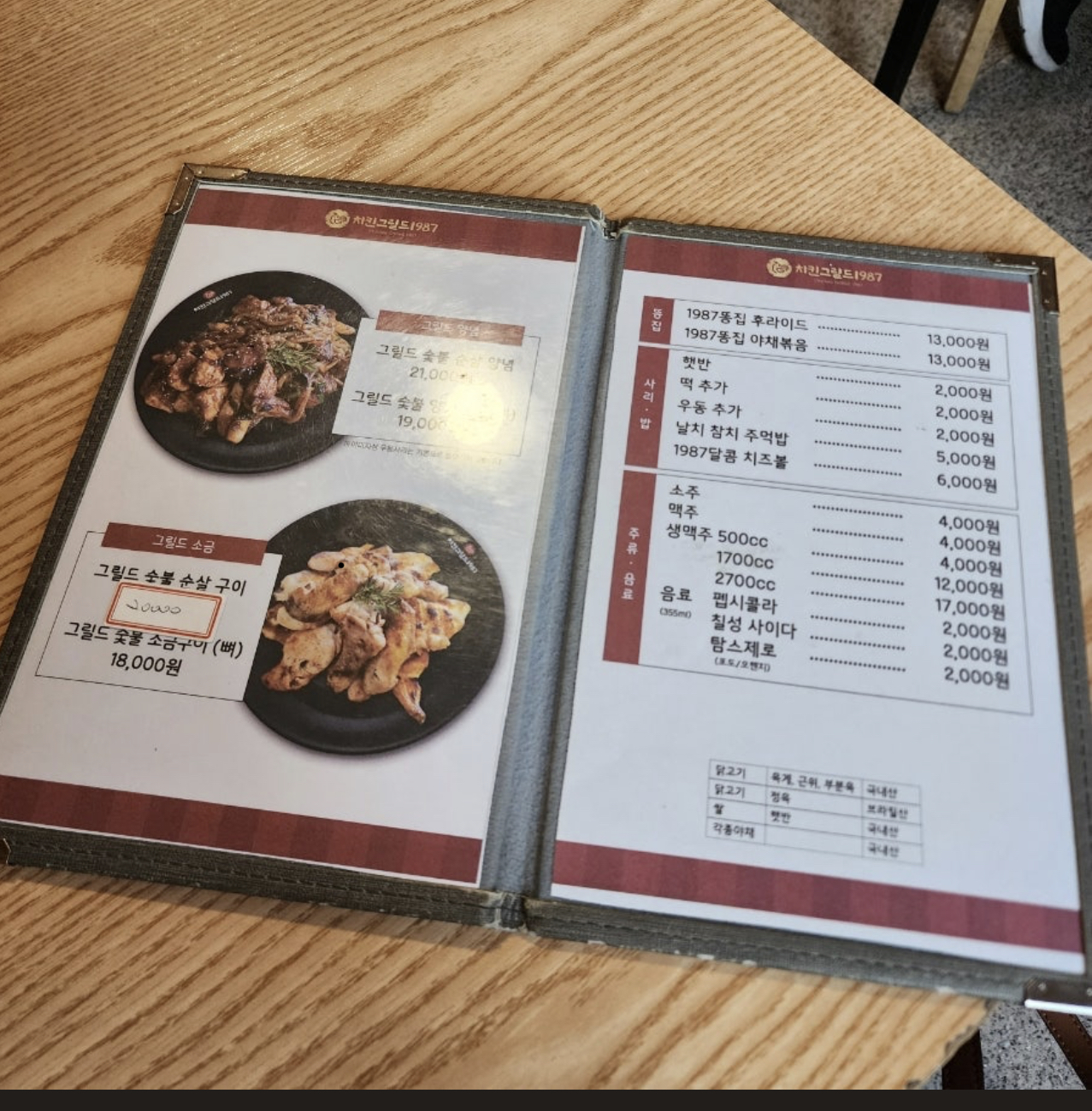 치킨그릴드1987