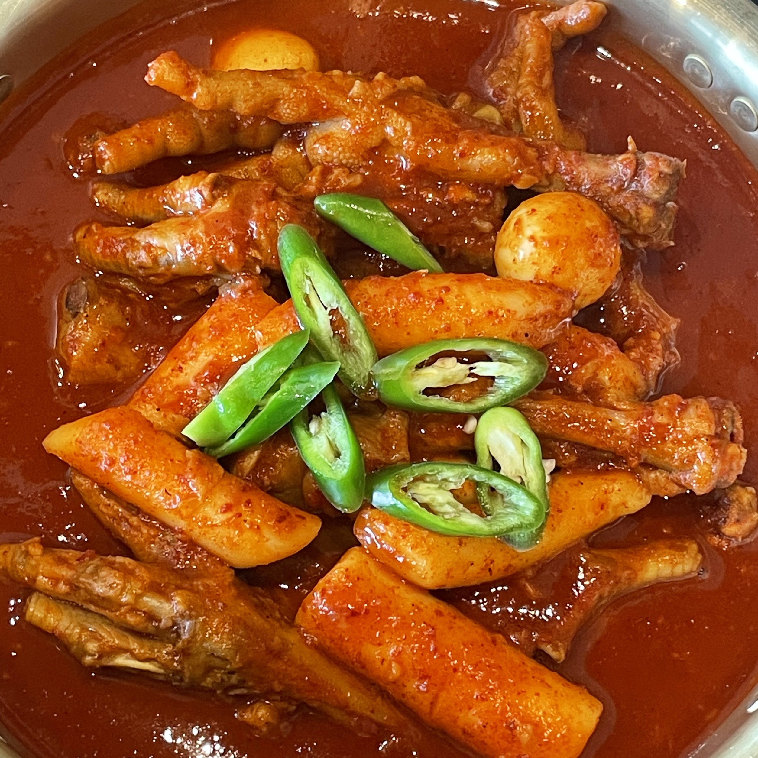 닭발앤순대볶음