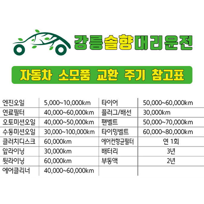 강릉 솔향 대리운전