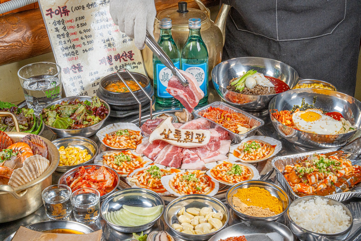 상록회관연탄구이 두정점 내부 또는 관련 모습