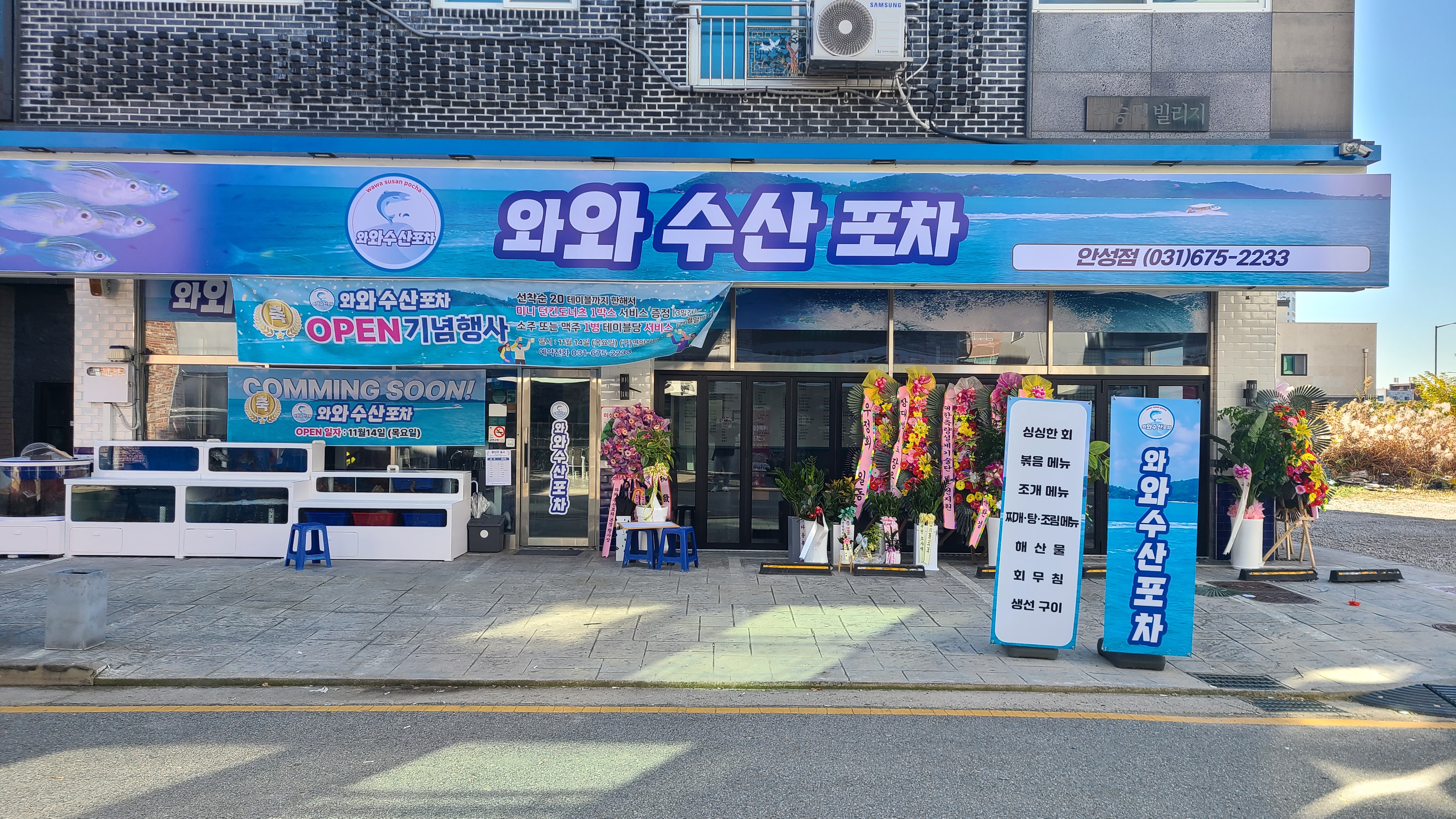 와와수산포차 안성점
