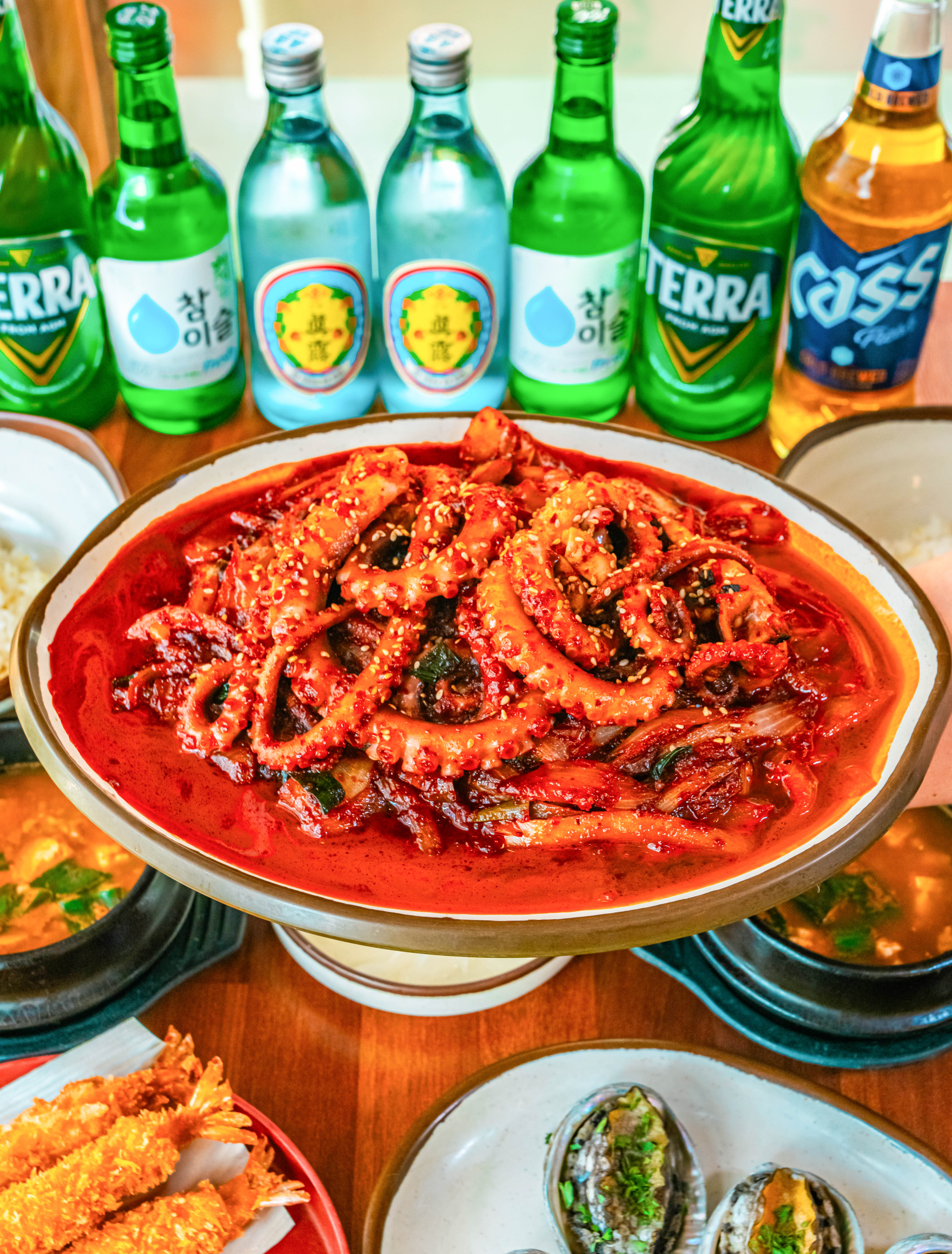 시골길 관평점 낙지볶음 점심