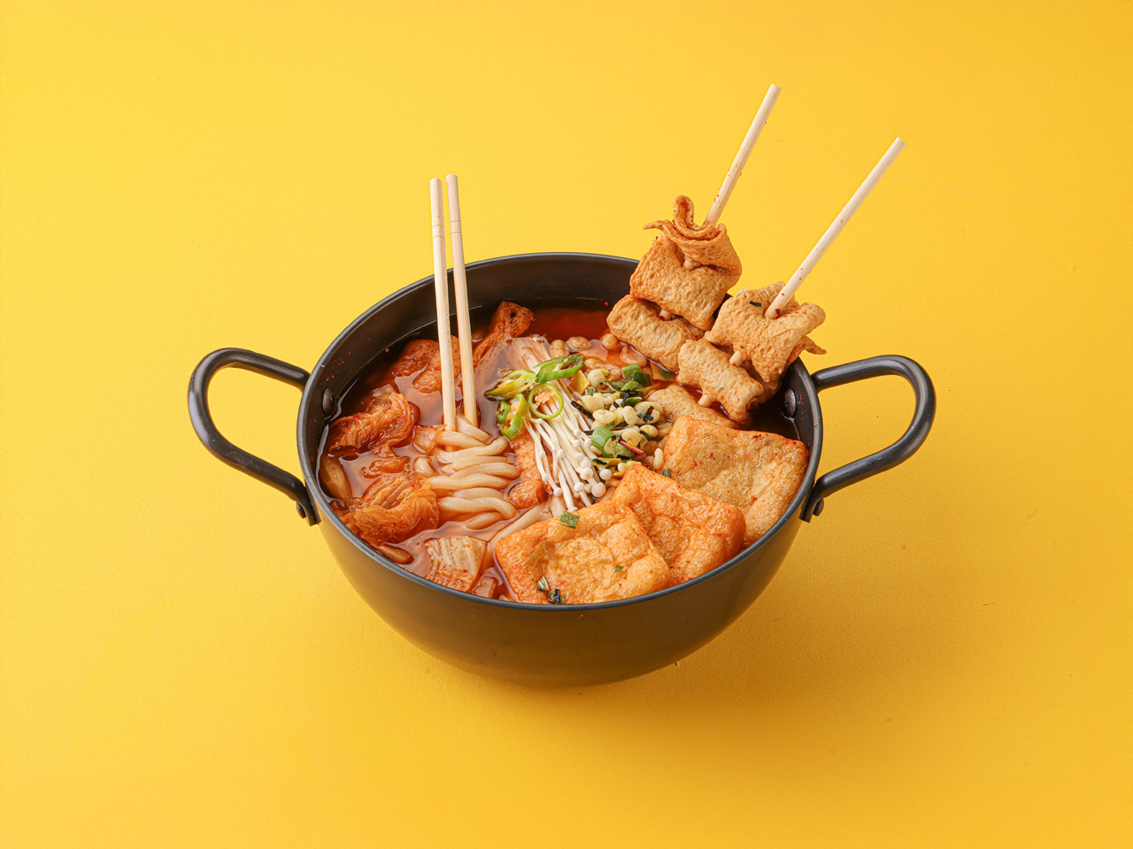 김치우동